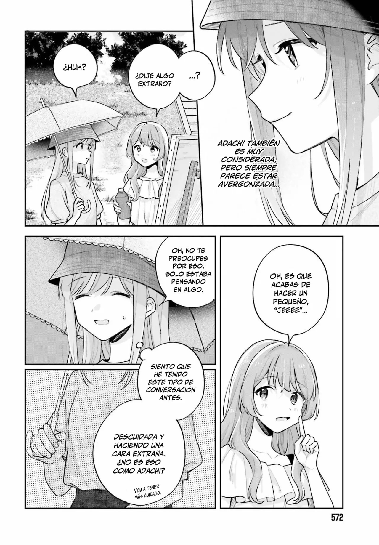 Adachi To Shimamura (Moke ver.) Capitulo 27.3 página 12