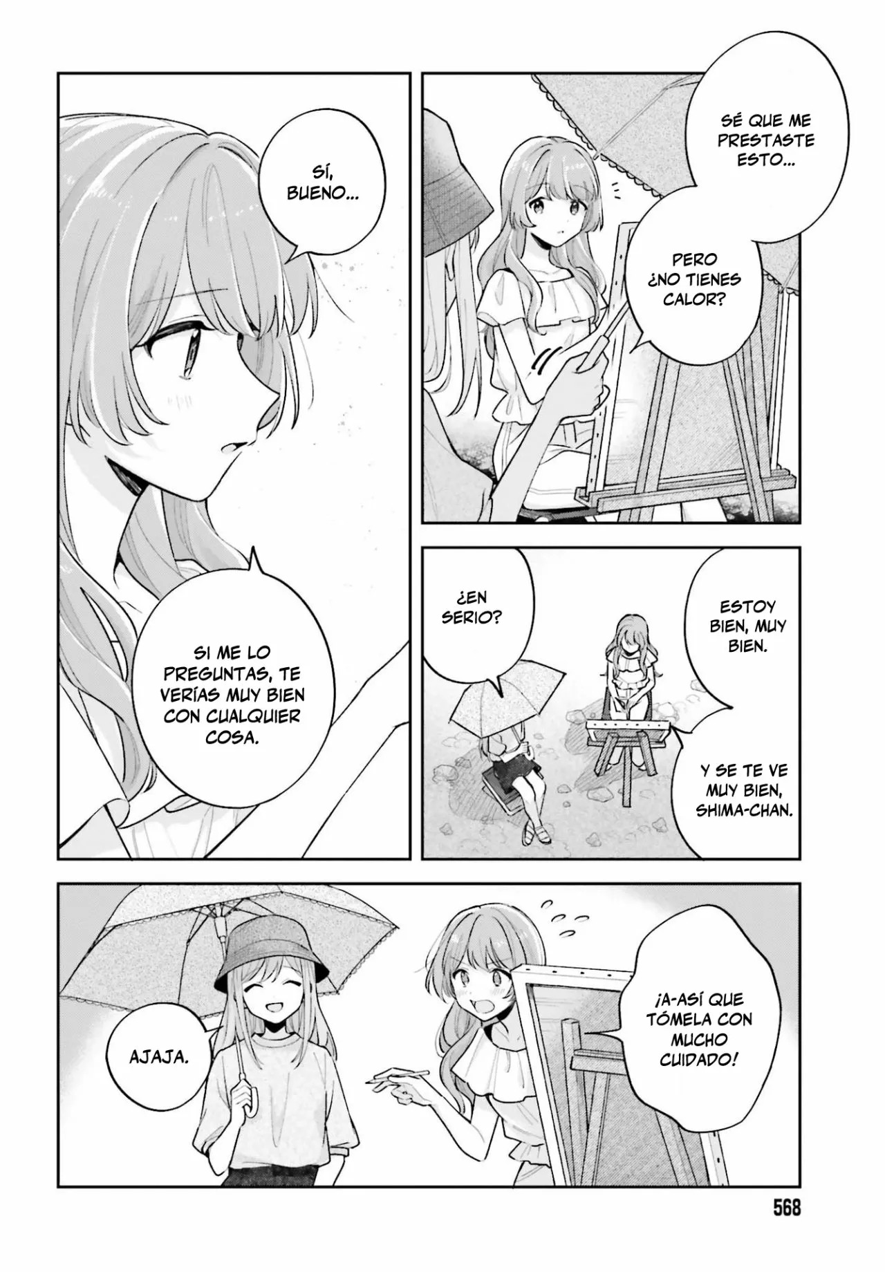 Adachi To Shimamura (Moke ver.) Capitulo 27.3 página 8
