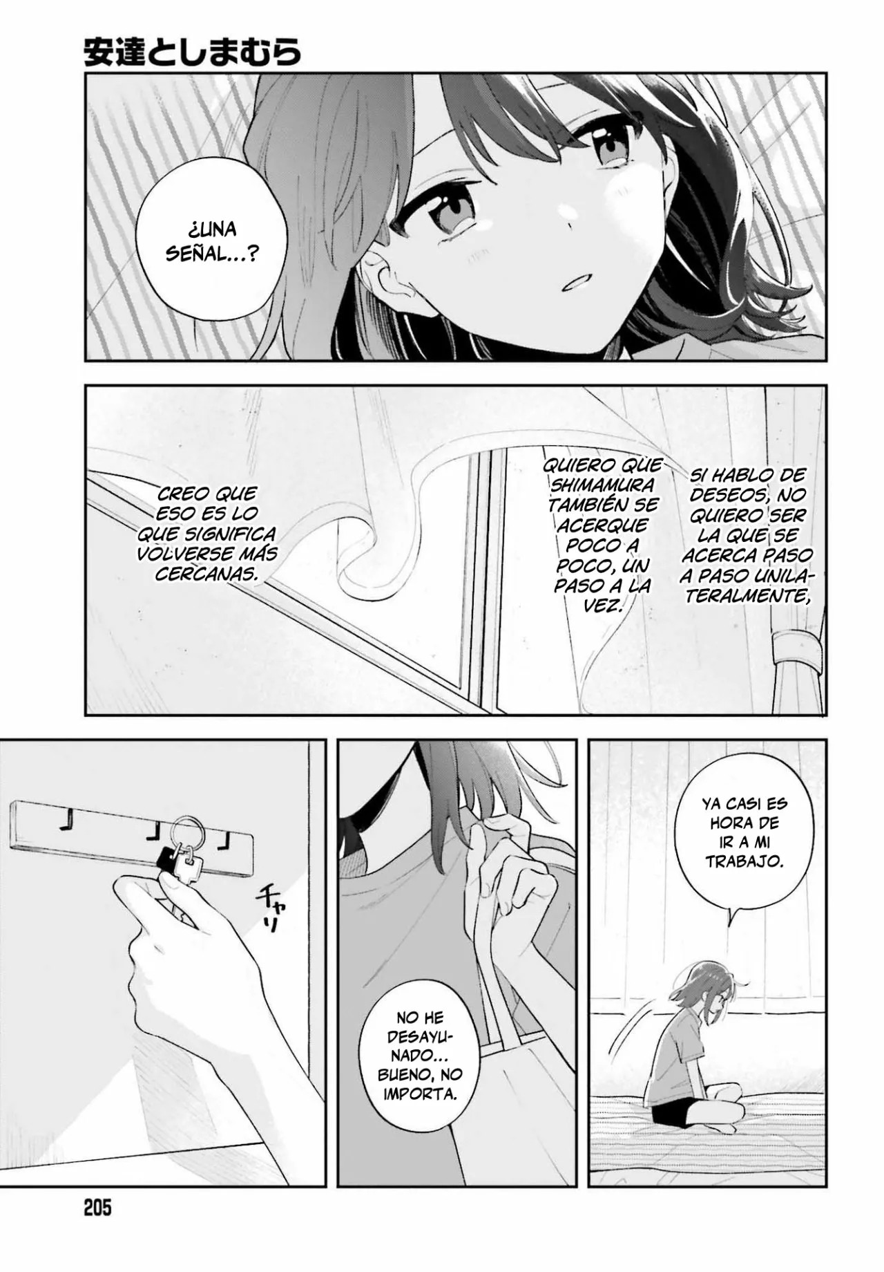 Adachi To Shimamura (Moke ver.) Capitulo 27 página 4
