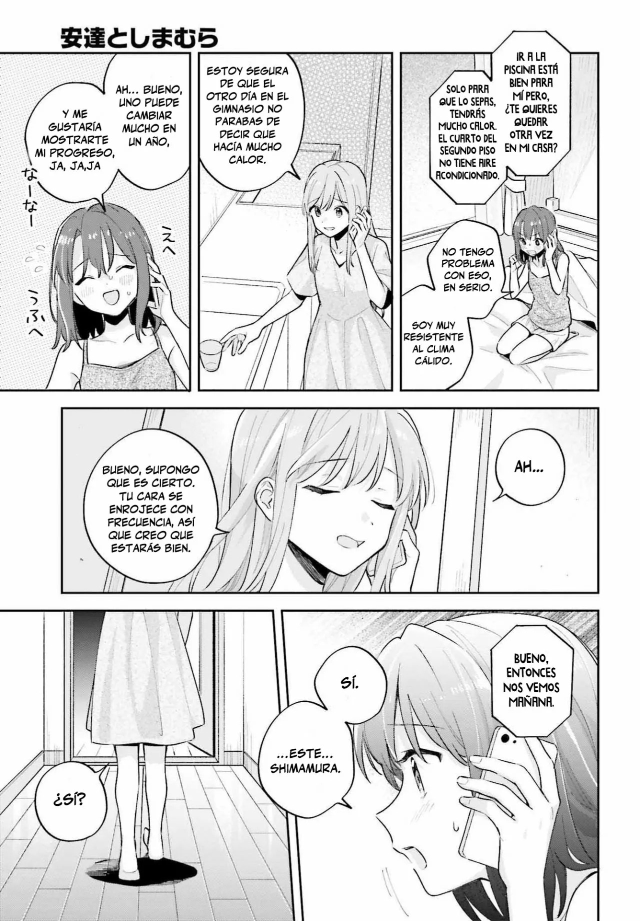Adachi To Shimamura (Moke ver.) Capitulo 29.1 página 10