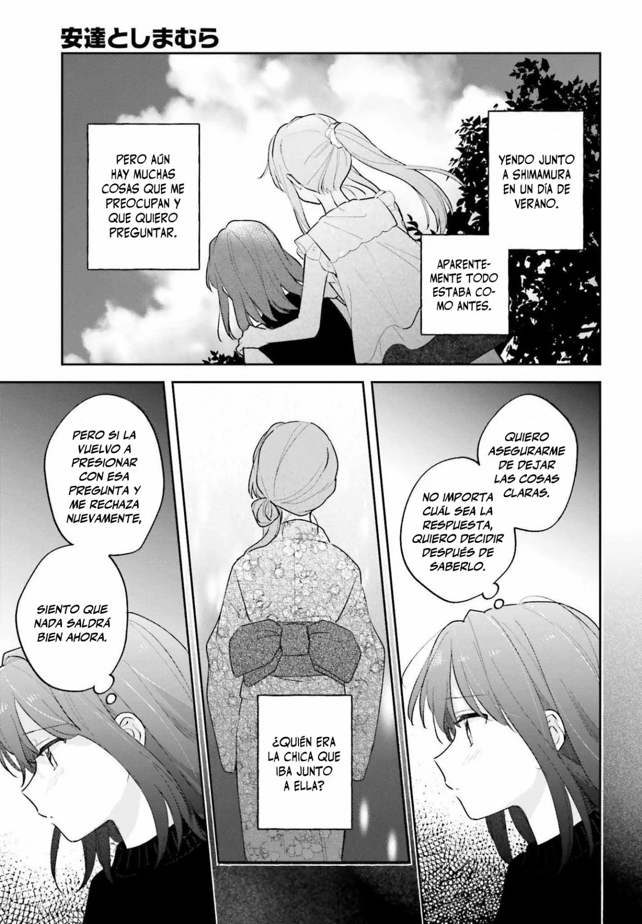 Adachi To Shimamura (Moke ver.) Capitulo 29.1 página 22