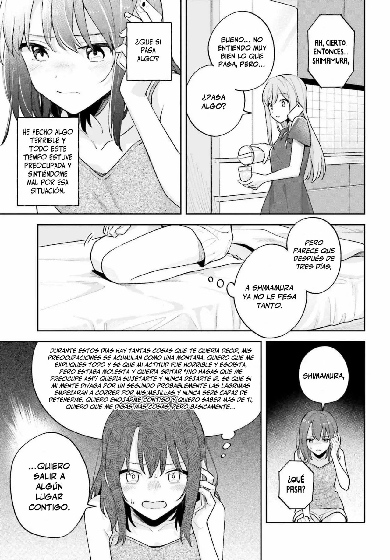 Adachi To Shimamura (Moke ver.) Capitulo 29.1 página 8
