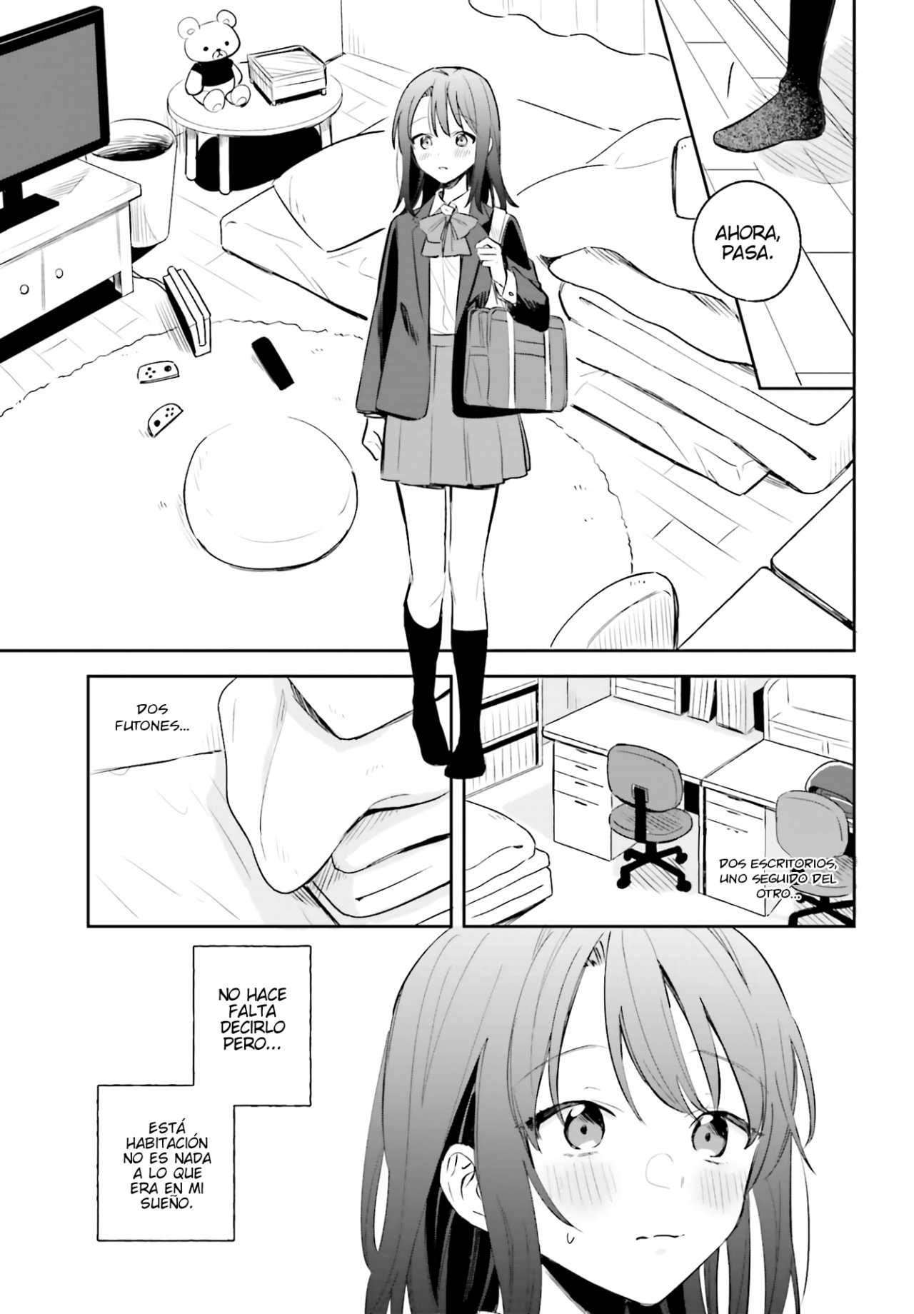 Adachi To Shimamura (Moke ver.) Capitulo 3: Adachi pregunta 2 página 14