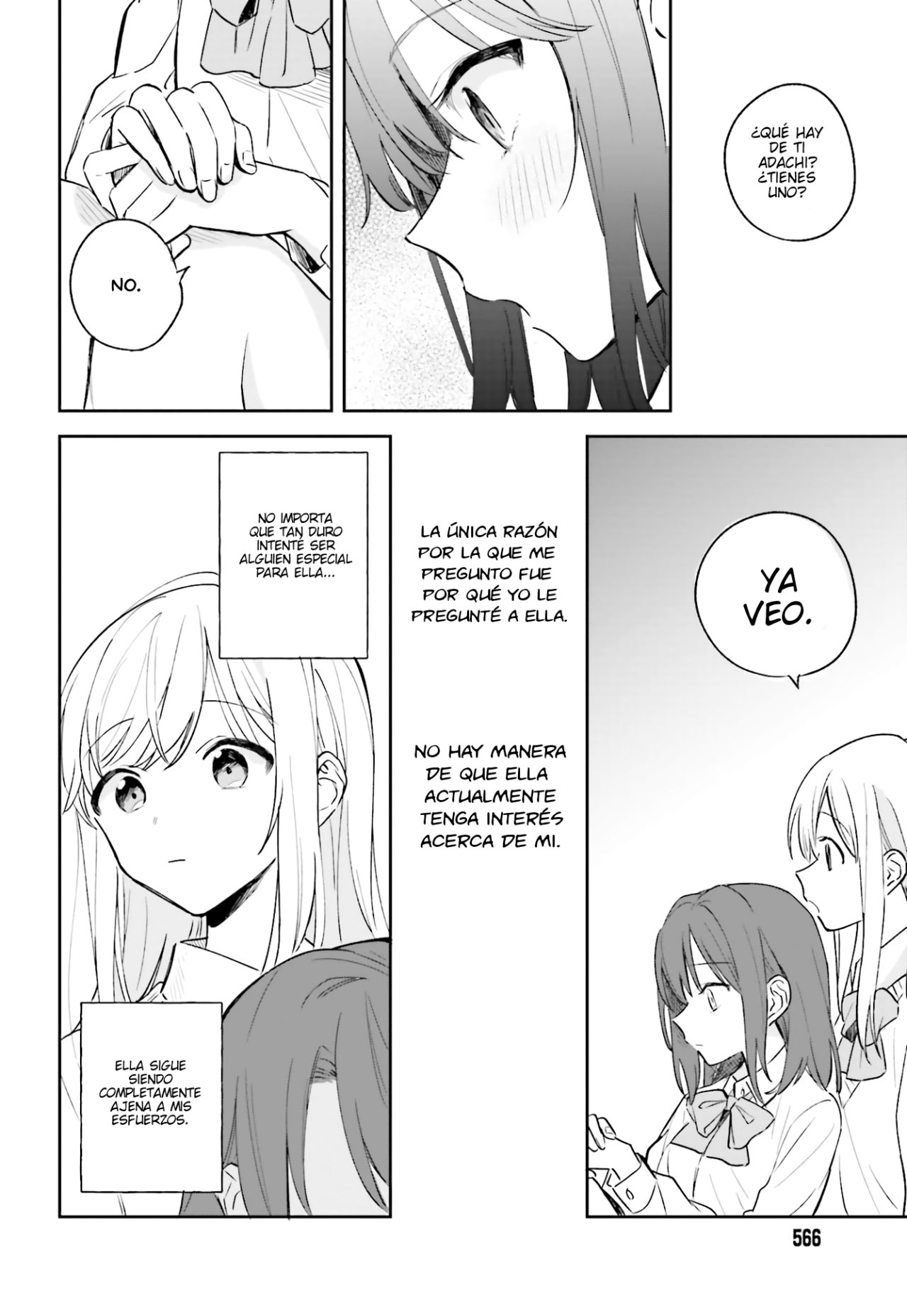 Adachi To Shimamura (Moke ver.) Capitulo 3: Adachi pregunta 2 página 23