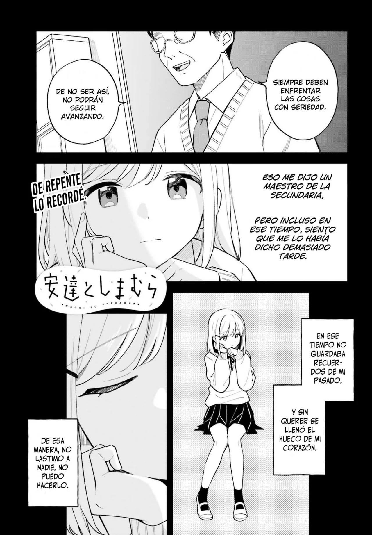 Adachi To Shimamura (Moke ver.) Capitulo 31 página 3