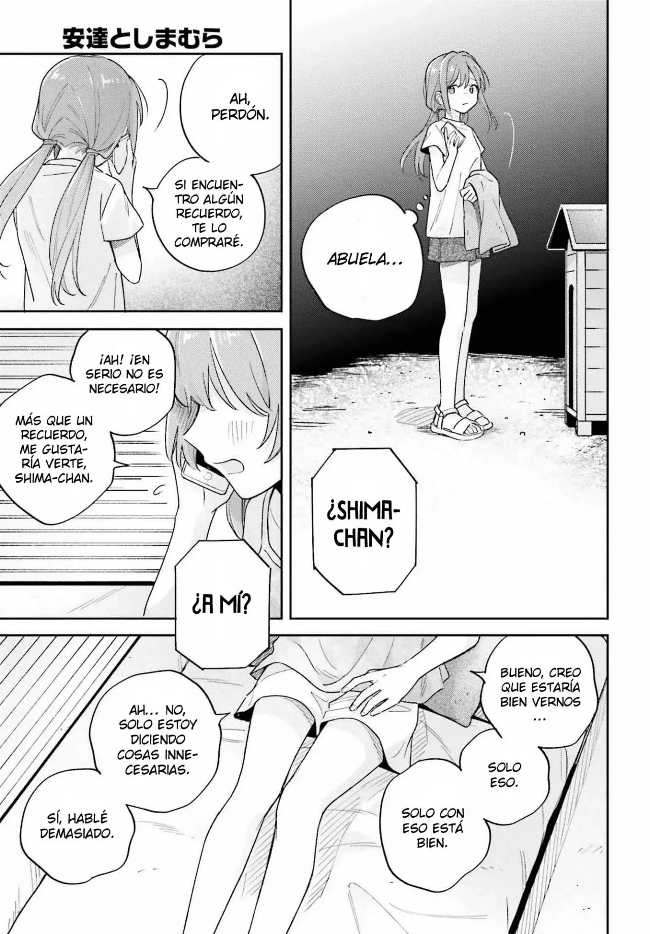 Adachi To Shimamura (Moke ver.) Capitulo 33 página 14