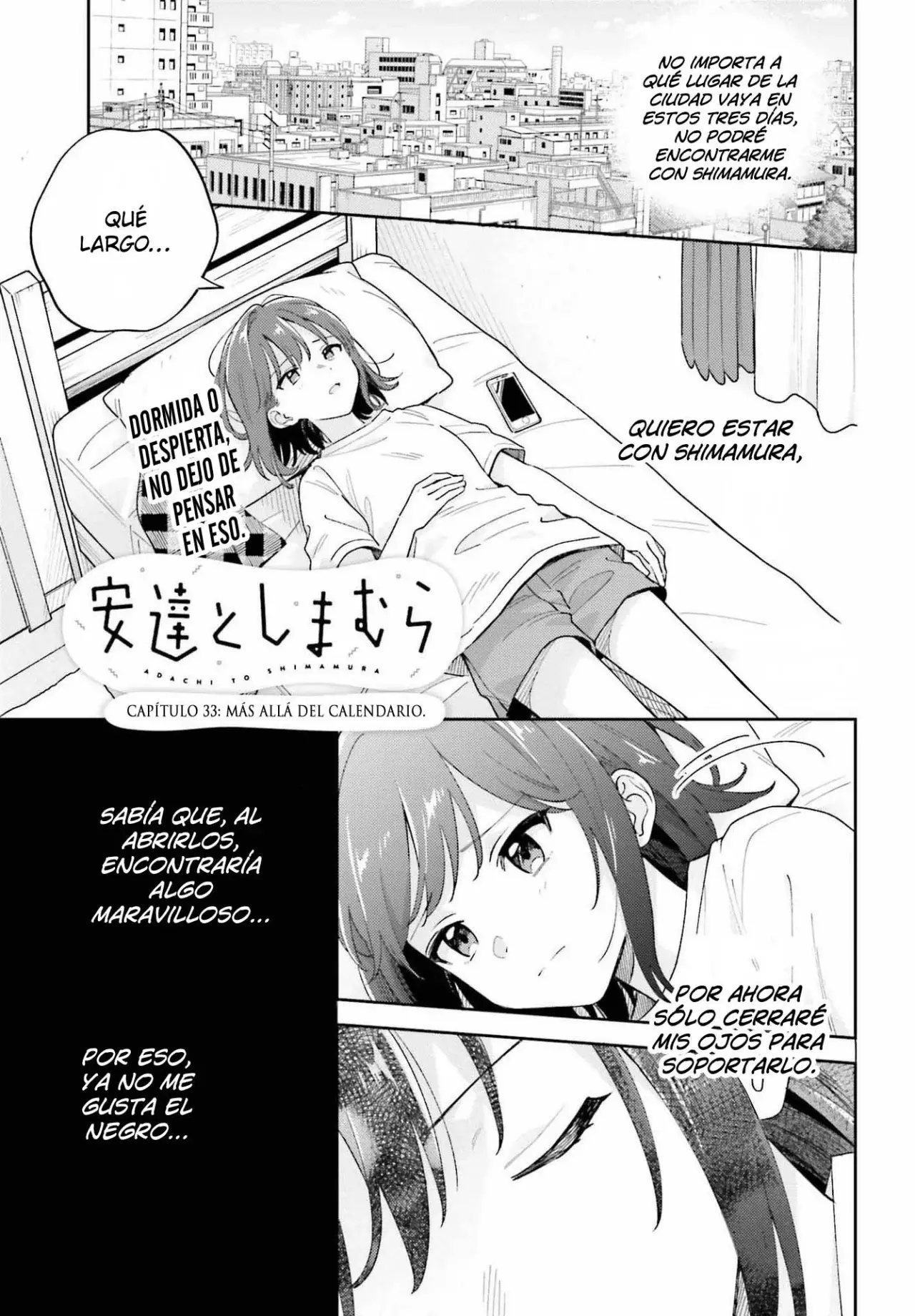 Adachi To Shimamura (Moke ver.) Capitulo 33 página 2