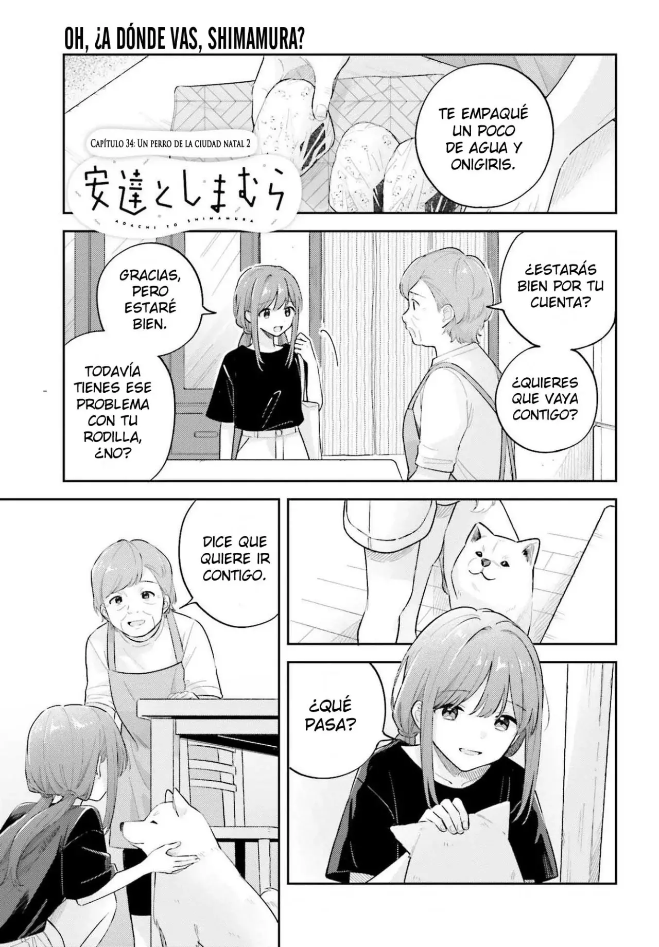 Adachi To Shimamura (Moke ver.) Capitulo 34.2 página 2