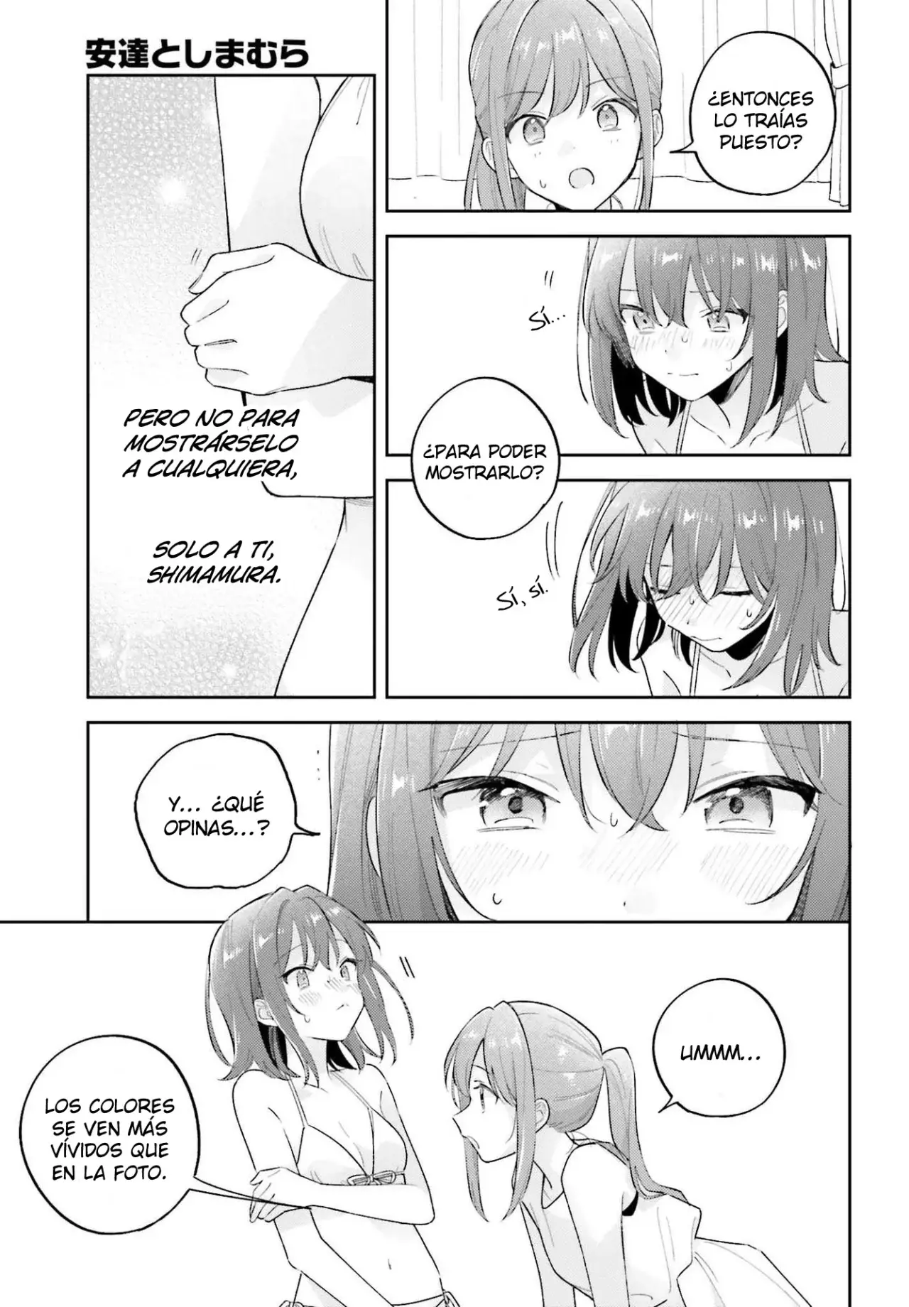 Adachi To Shimamura (Moke ver.) Capitulo 36 página 10