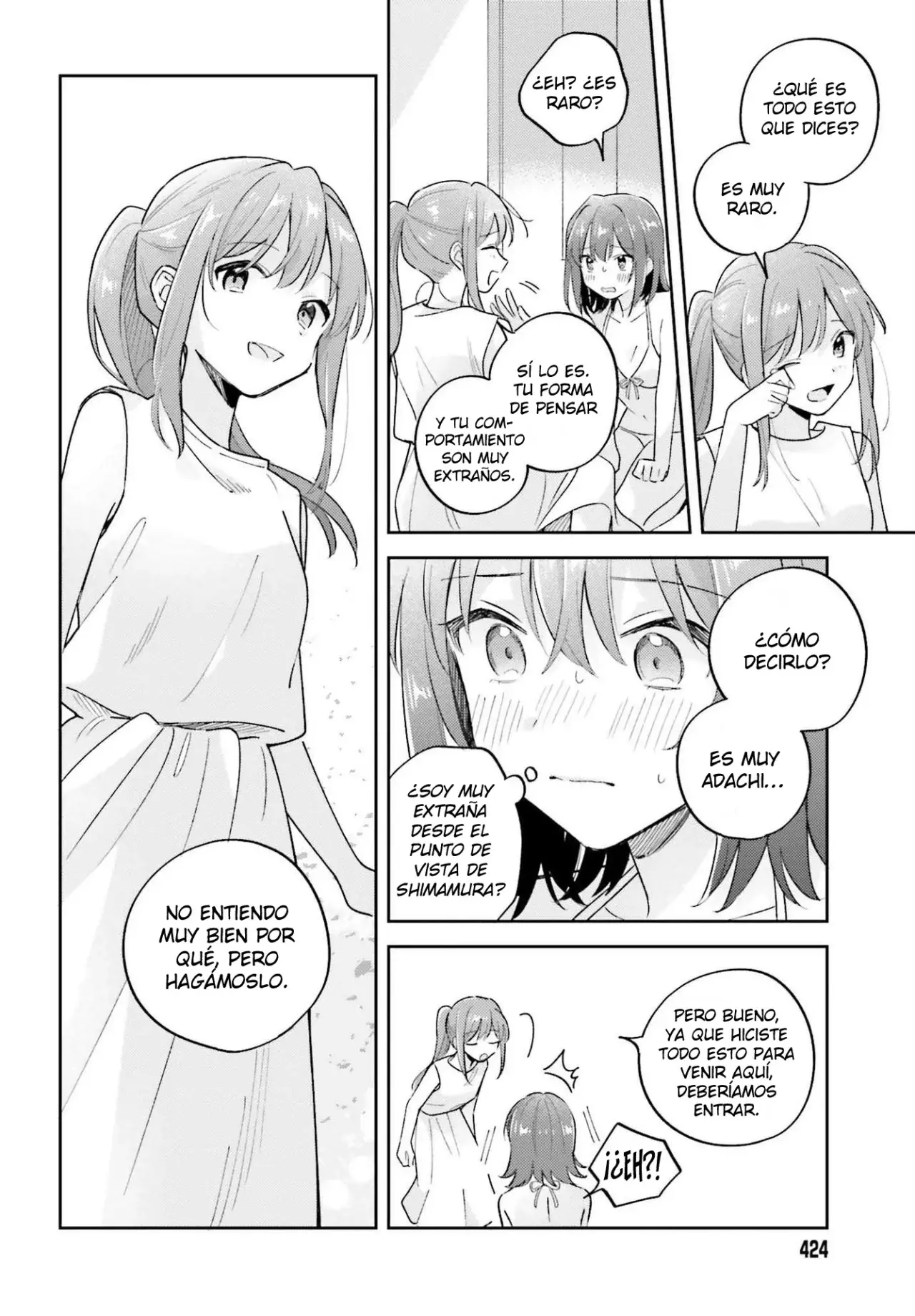 Adachi To Shimamura (Moke ver.) Capitulo 36 página 13