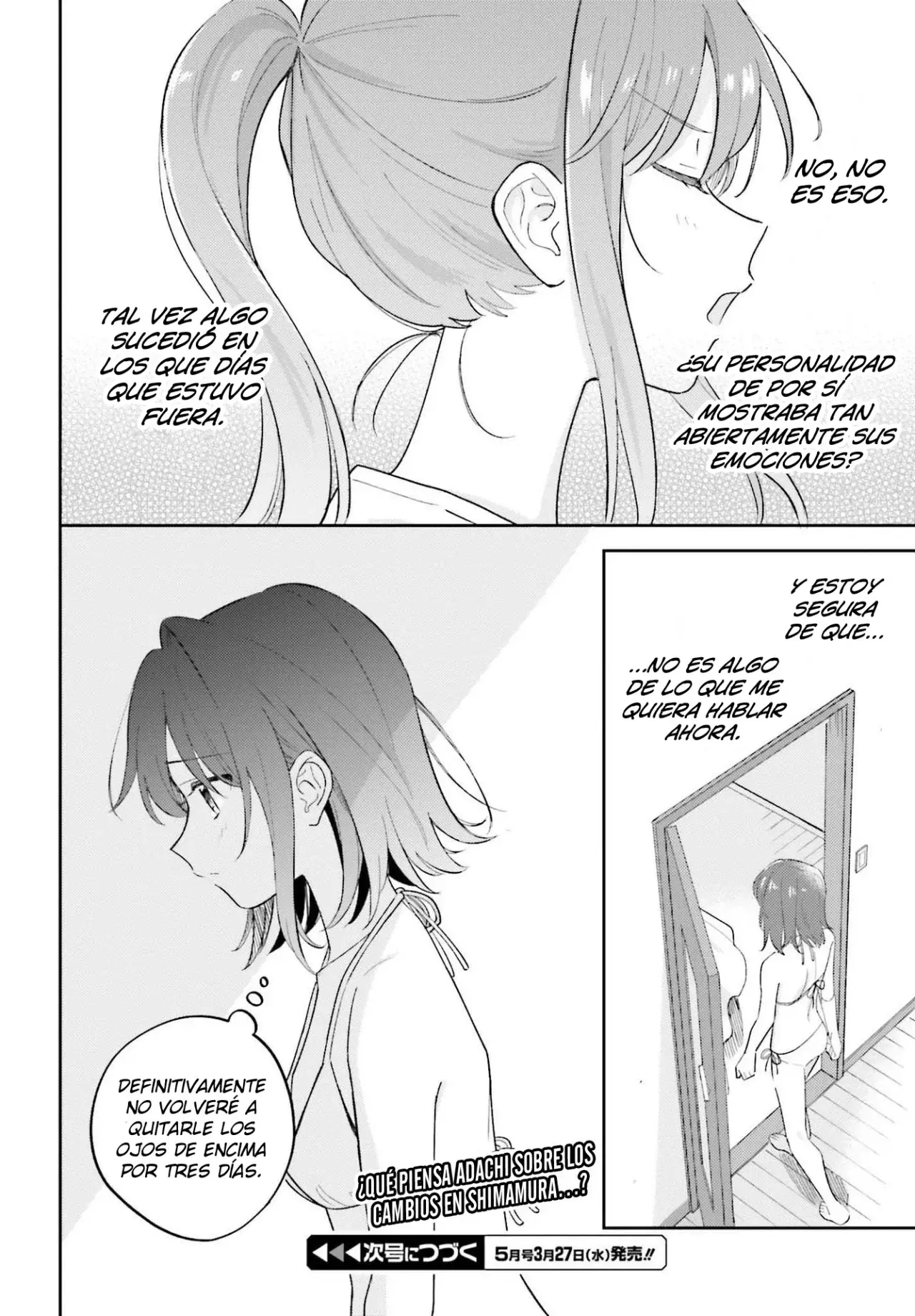 Adachi To Shimamura (Moke ver.) Capitulo 36 página 15