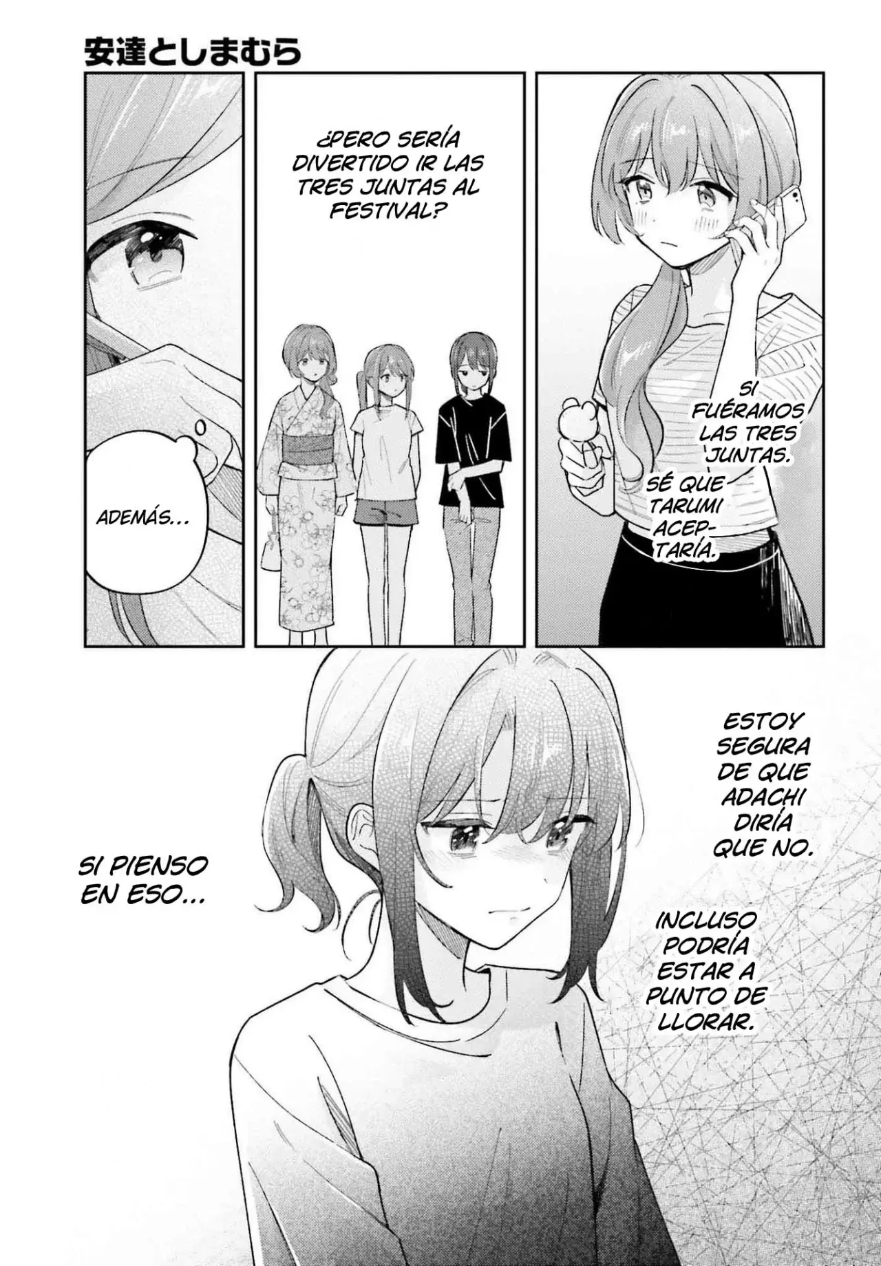 Adachi To Shimamura (Moke ver.) Capitulo 37 página 10