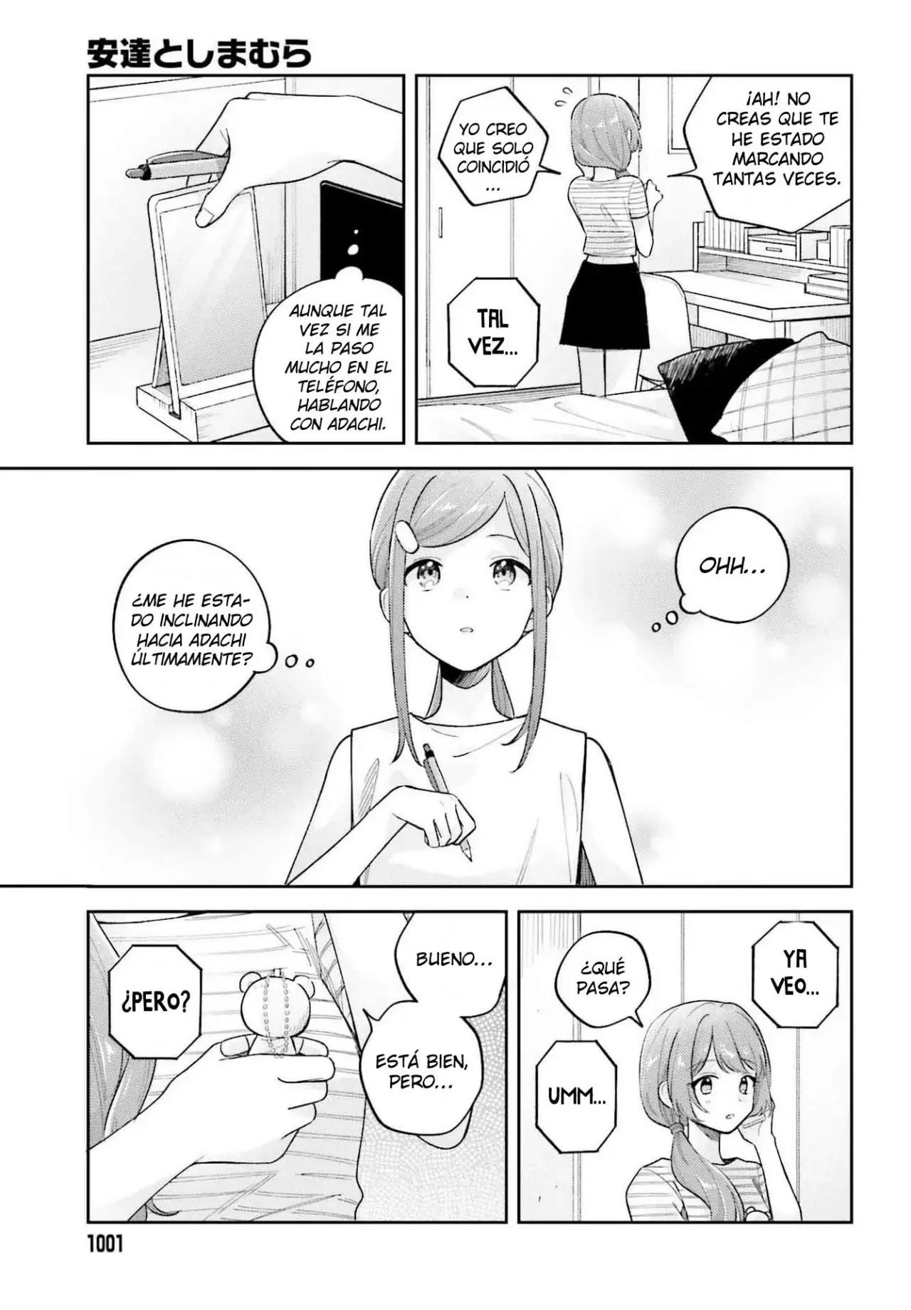 Adachi To Shimamura (Moke ver.) Capitulo 37 página 8