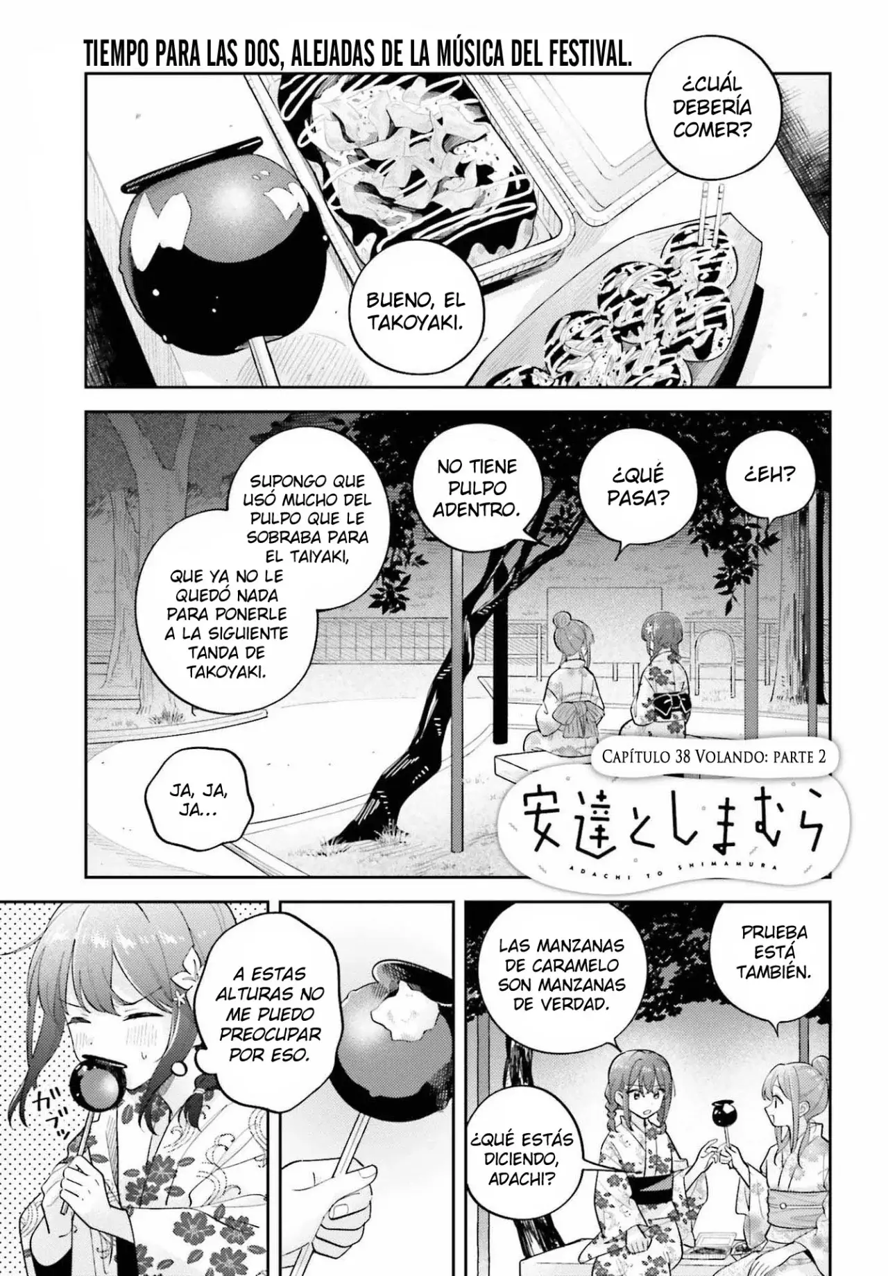Adachi To Shimamura (Moke ver.) Capitulo 38.2 página 2