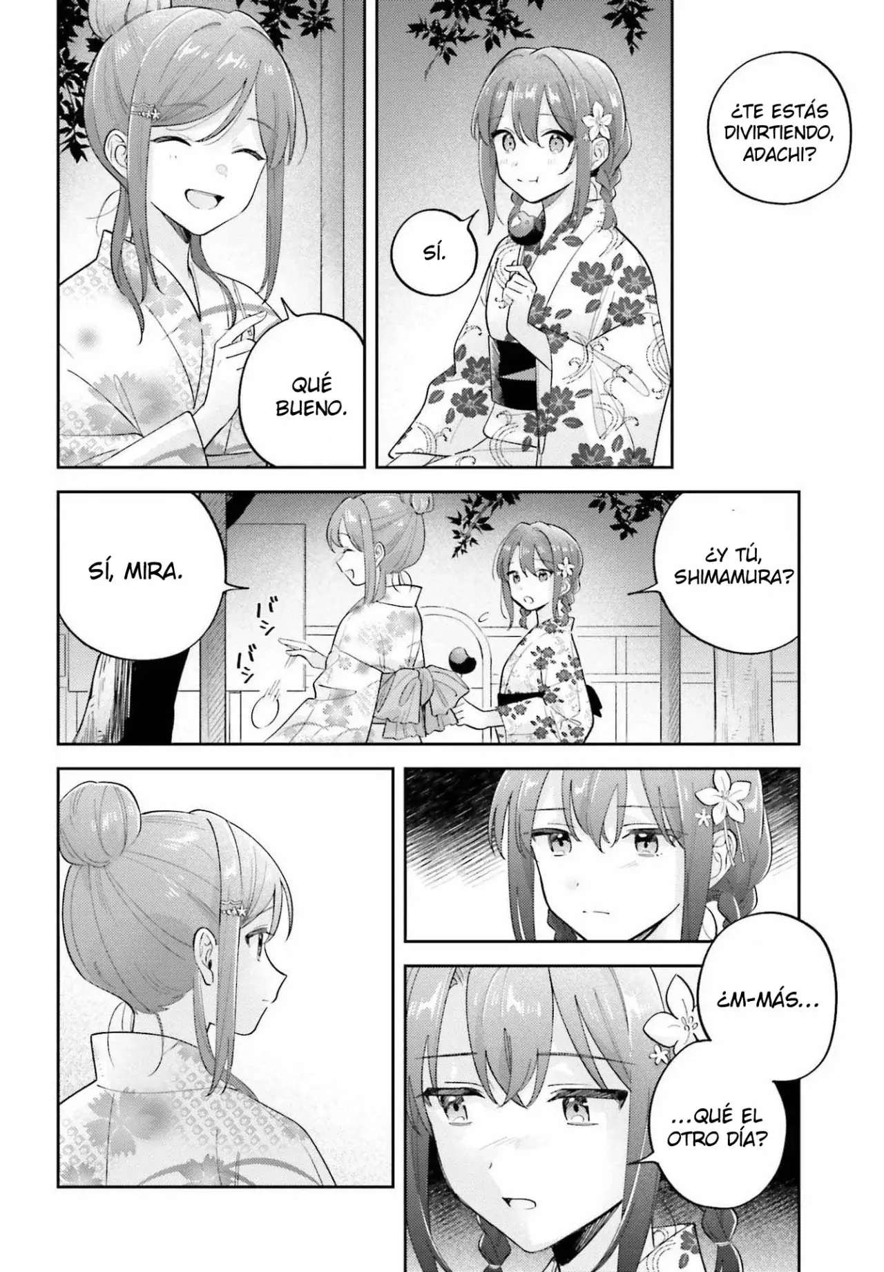 Adachi To Shimamura (Moke ver.) Capitulo 38.2 página 3