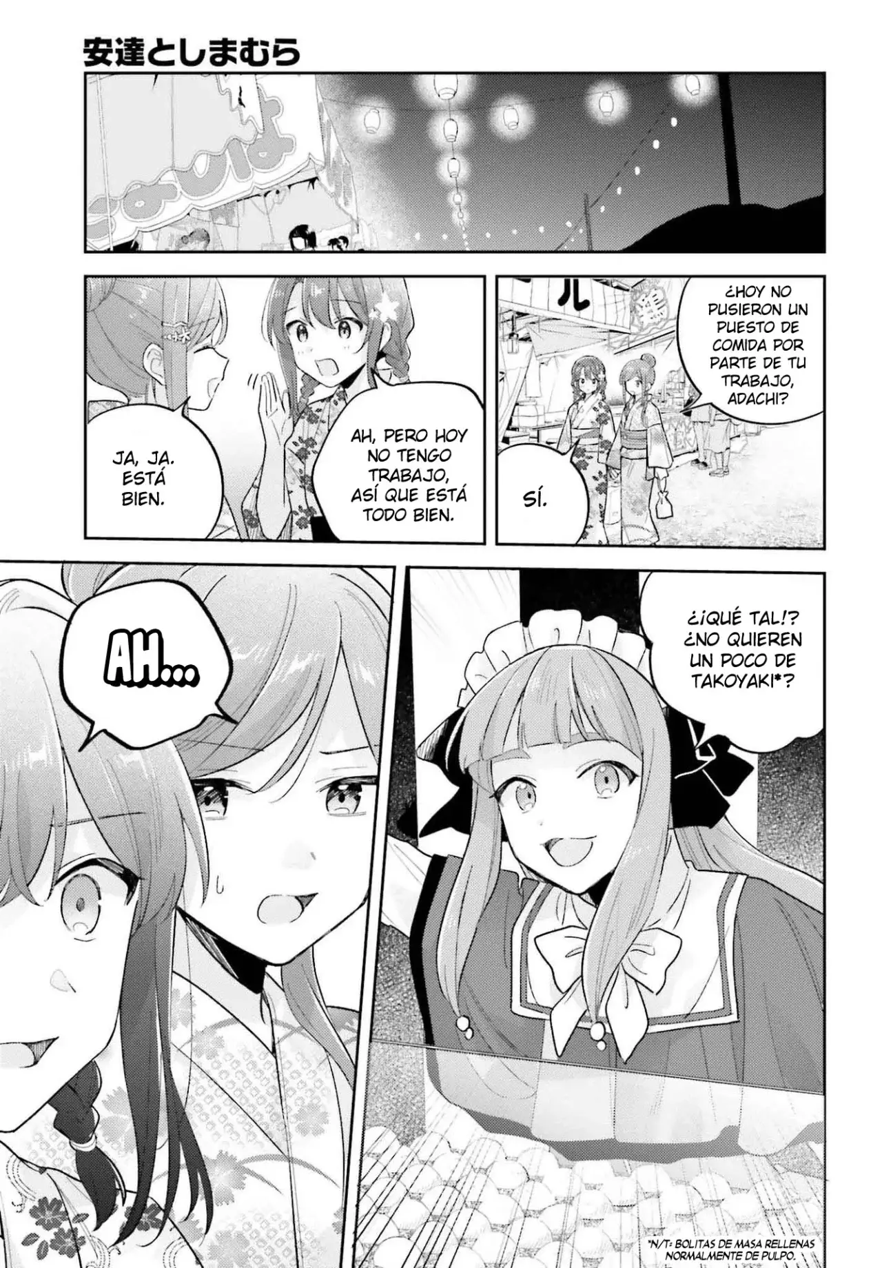 Adachi To Shimamura (Moke ver.) Capitulo 38 página 14