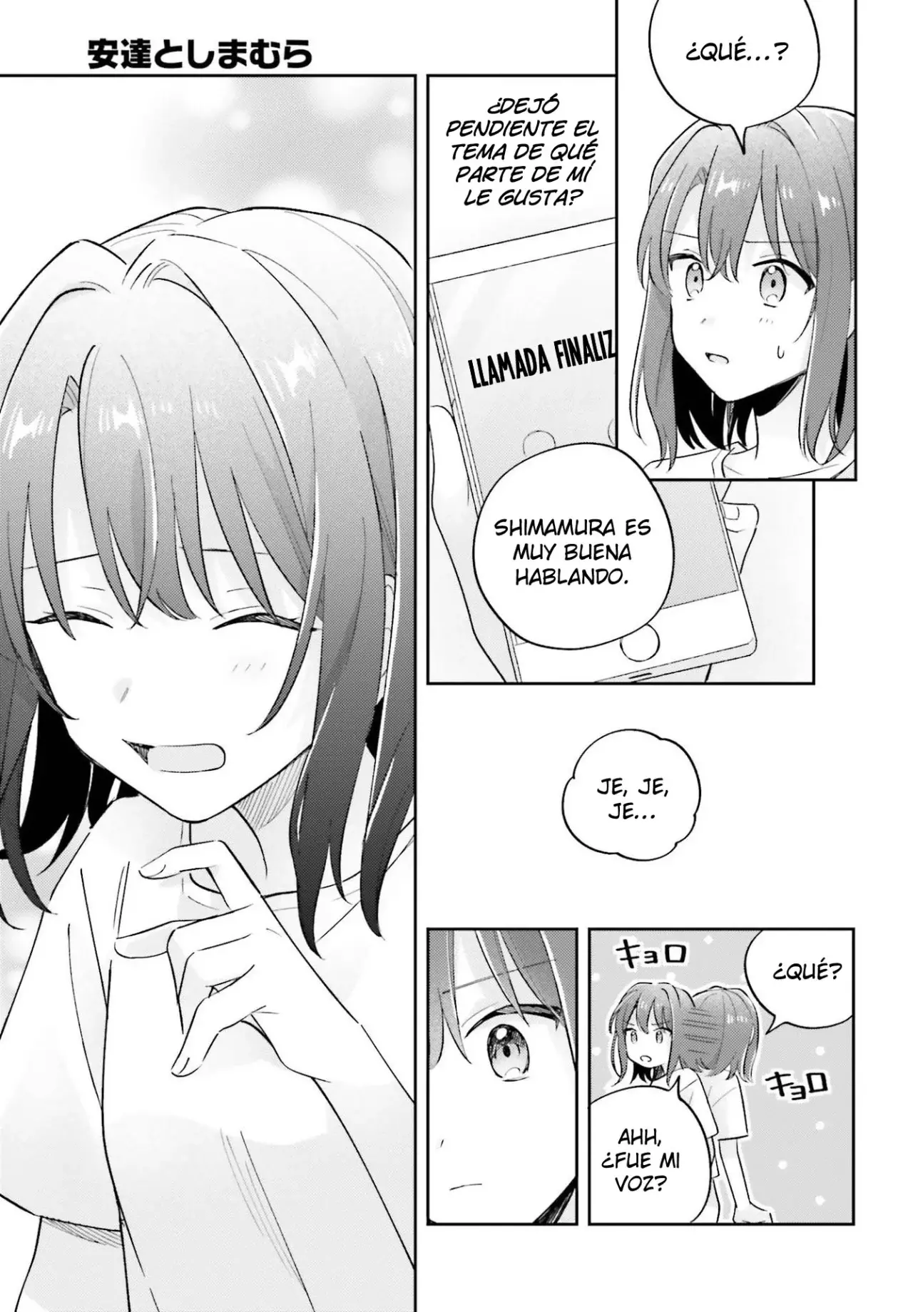Adachi To Shimamura (Moke ver.) Capitulo 39 página 20