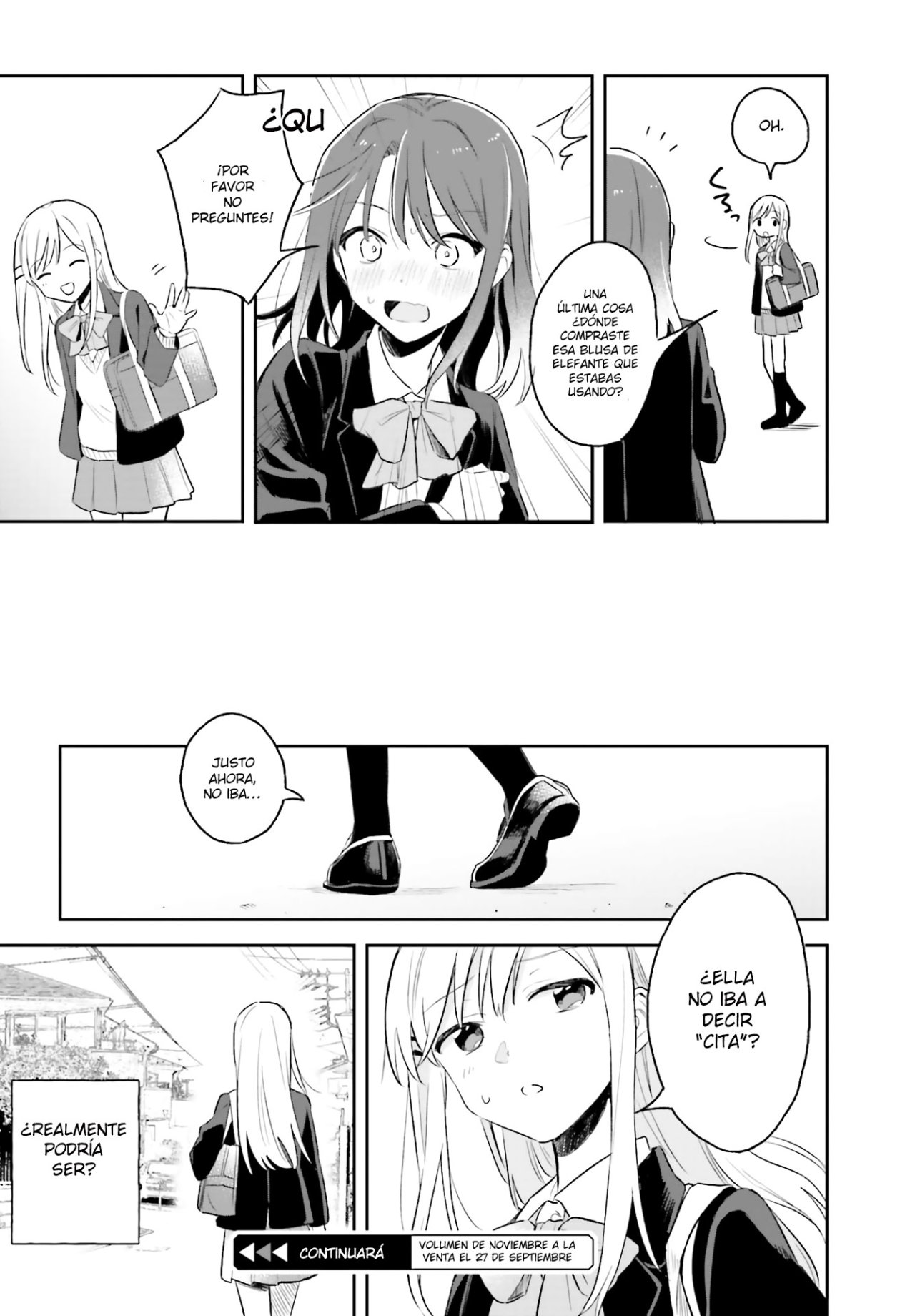 Adachi To Shimamura (Moke ver.) Capitulo 4: Triángulo Isoceles página 22