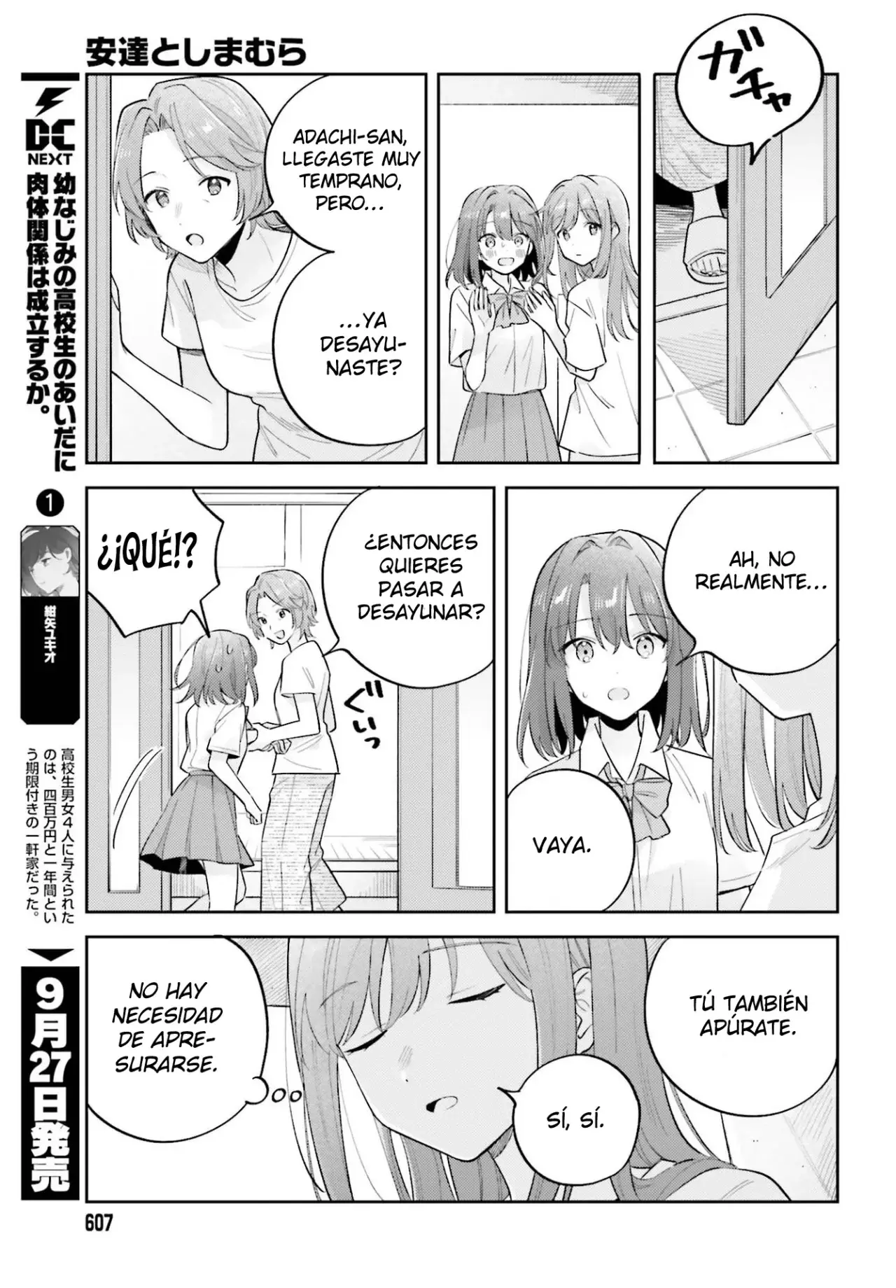 Adachi To Shimamura (Moke ver.) Capitulo 40 página 10