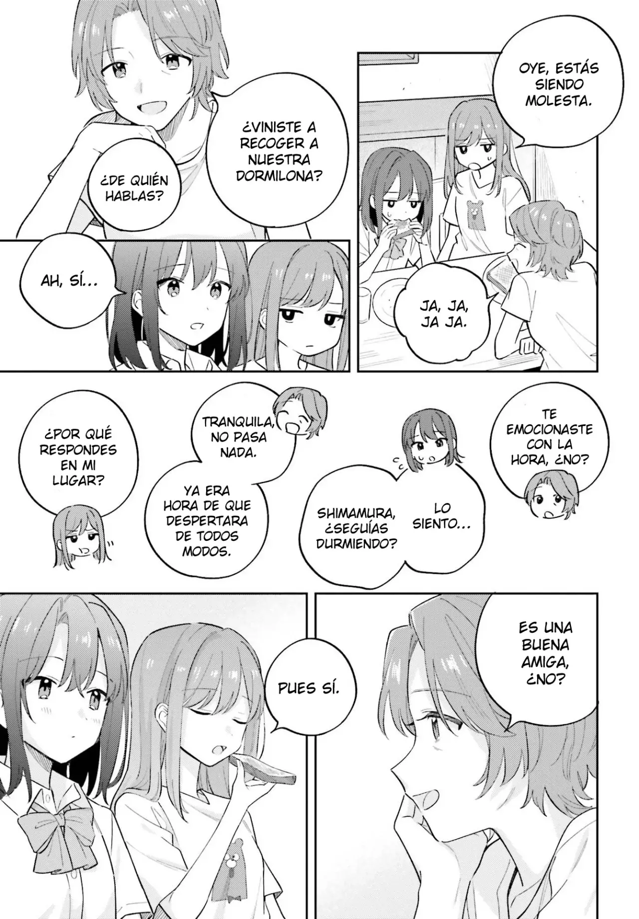 Adachi To Shimamura (Moke ver.) Capitulo 40 página 14