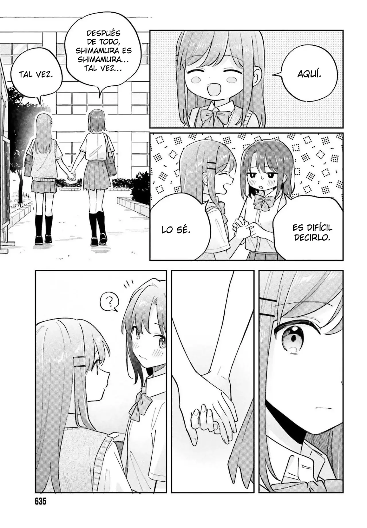 Adachi To Shimamura (Moke ver.) Capitulo 41 página 10