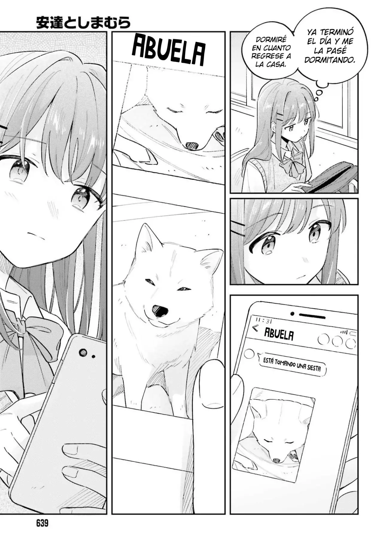 Adachi To Shimamura (Moke ver.) Capitulo 41 página 14