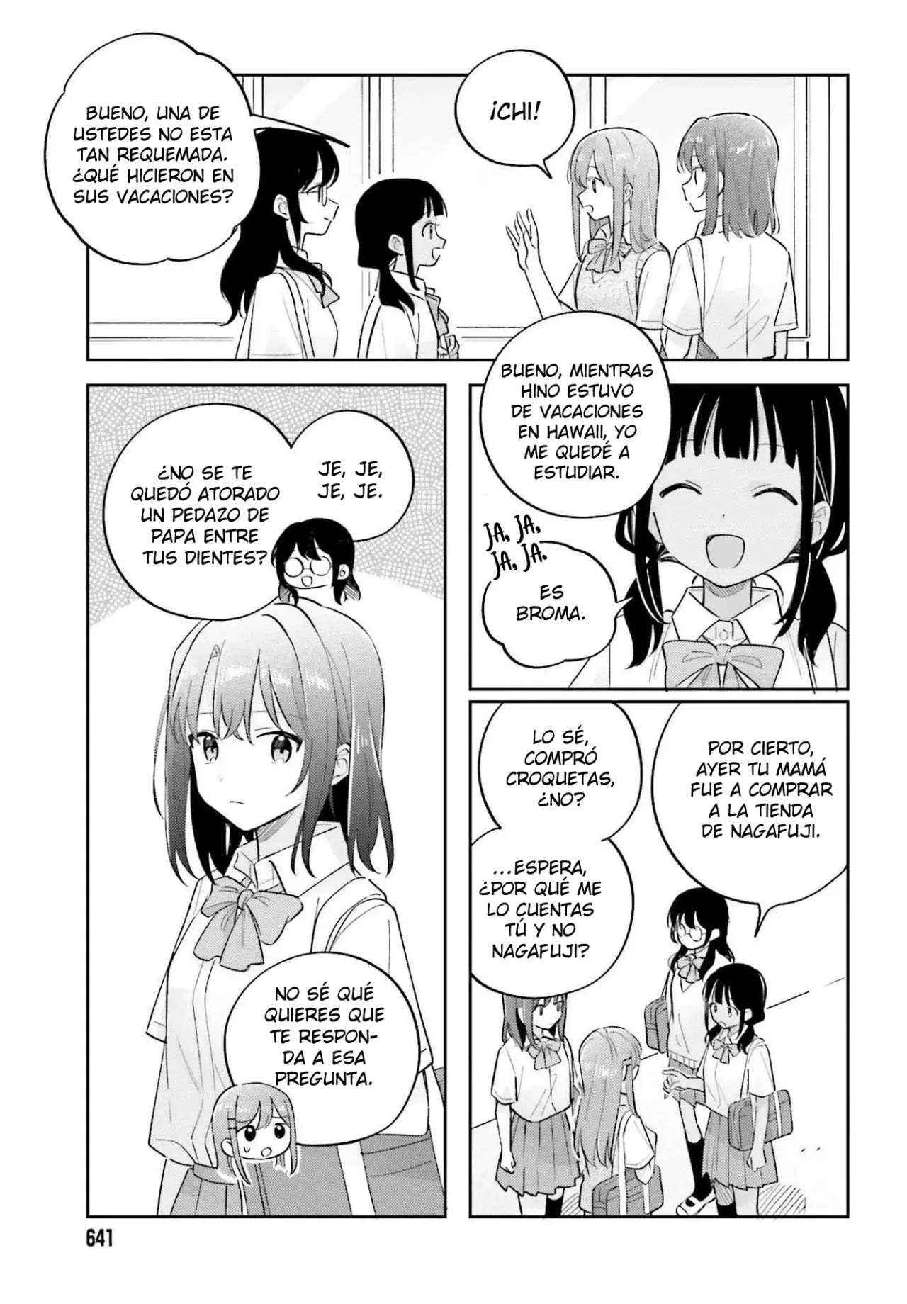 Adachi To Shimamura (Moke ver.) Capitulo 41 página 16