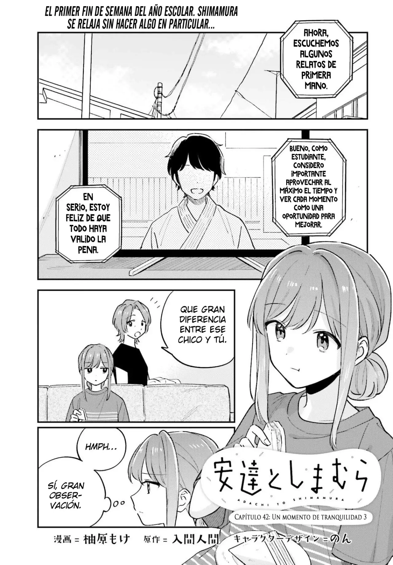 Adachi To Shimamura (Moke ver.) Capitulo 42 página 2