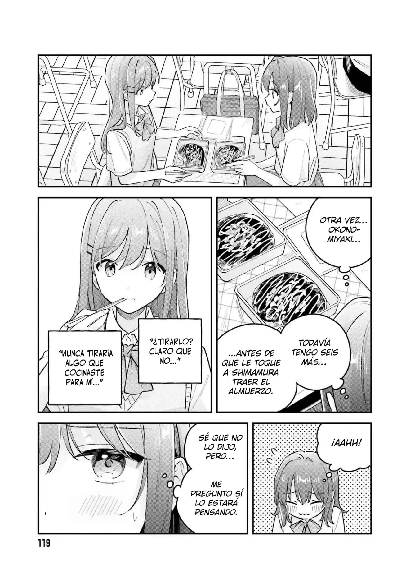 Adachi To Shimamura (Moke ver.) Capitulo 43 página 6