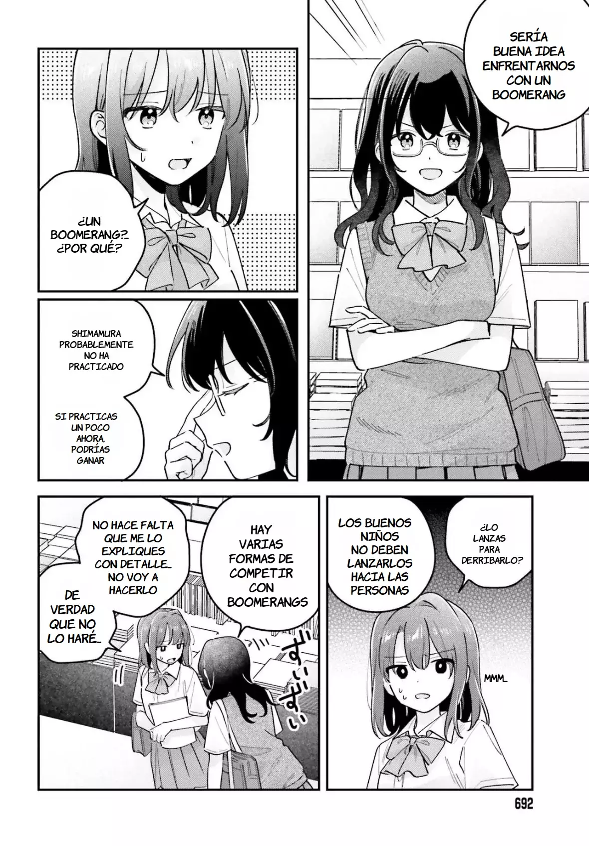 Adachi To Shimamura (Moke ver.) Capitulo 44 página 6