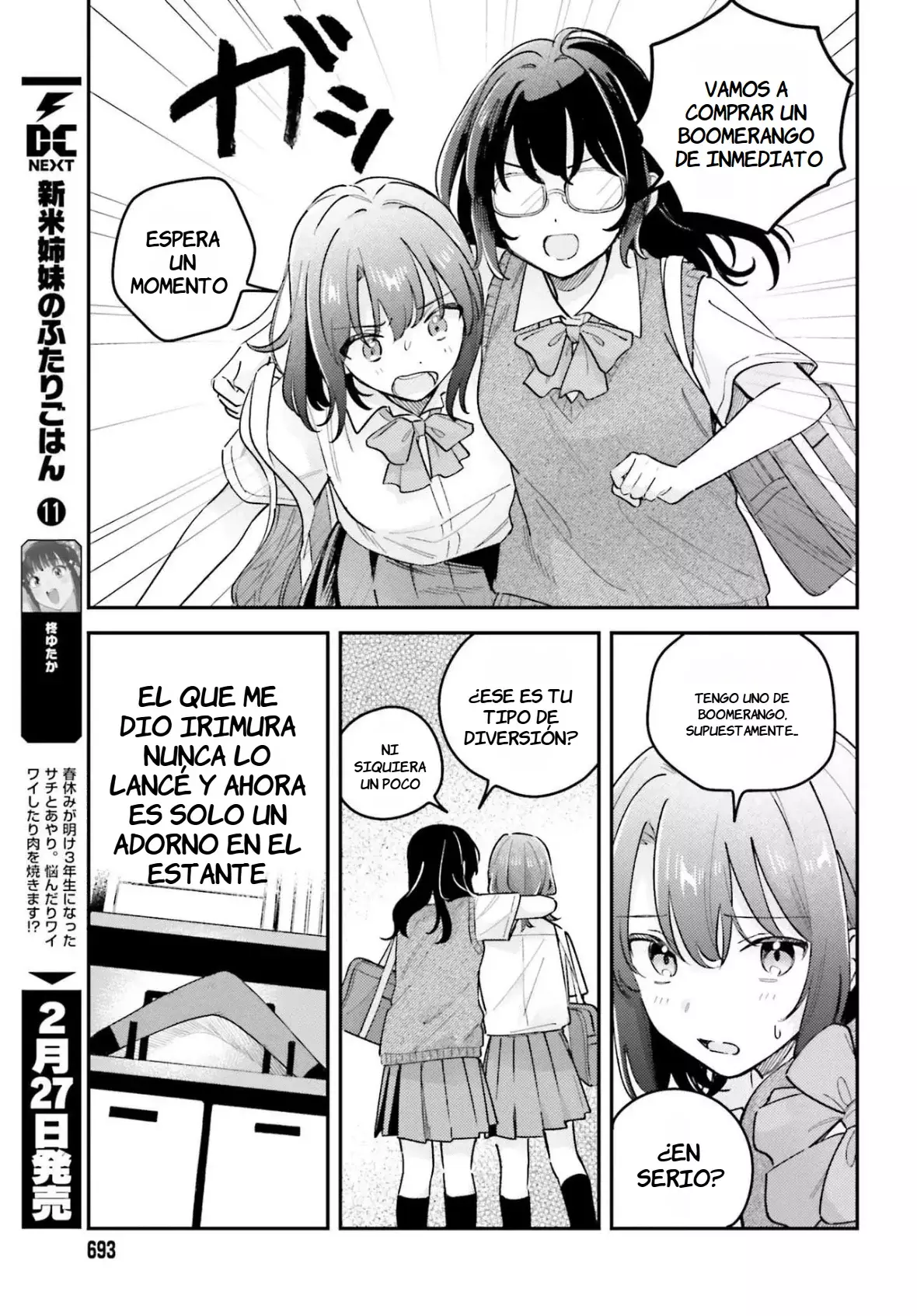 Adachi To Shimamura (Moke ver.) Capitulo 44 página 7