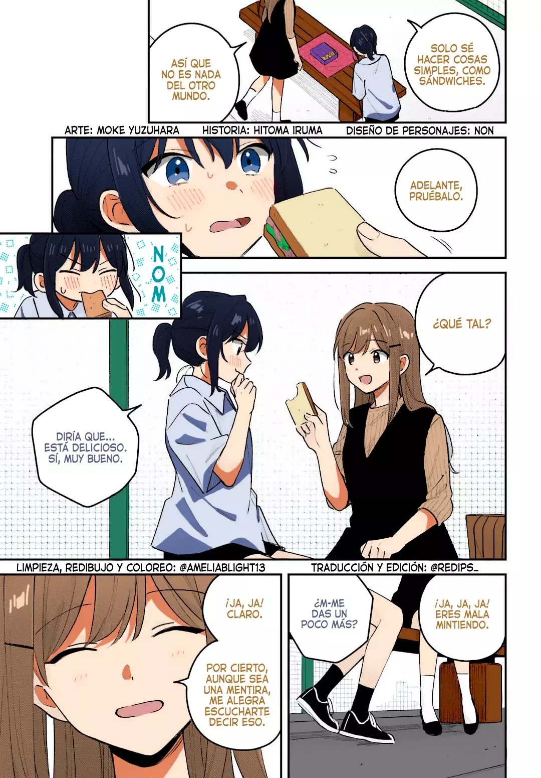 Adachi To Shimamura (Moke ver.) Capitulo 45 página 14