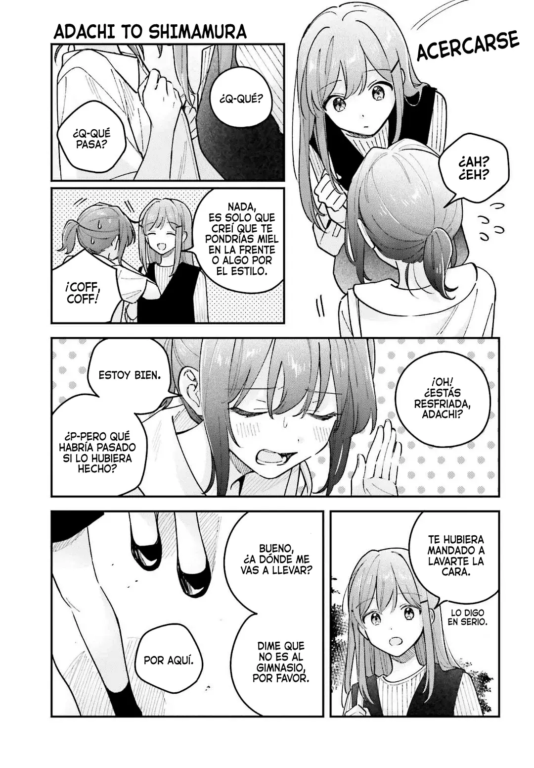 Adachi To Shimamura (Moke ver.) Capitulo 45 página 4