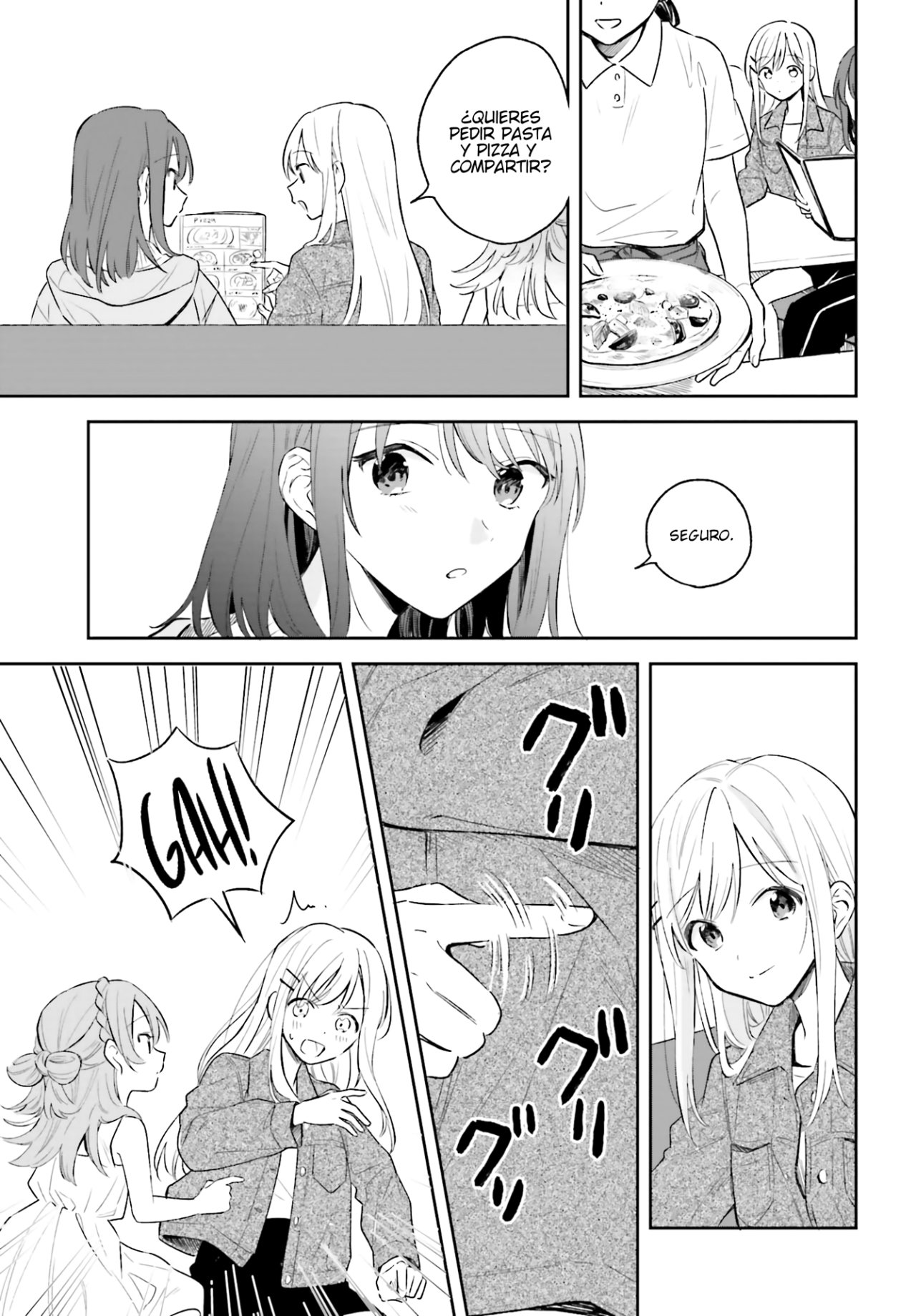 Adachi To Shimamura (Moke ver.) Capitulo 5: Triángulo Isoceles 2 página 14