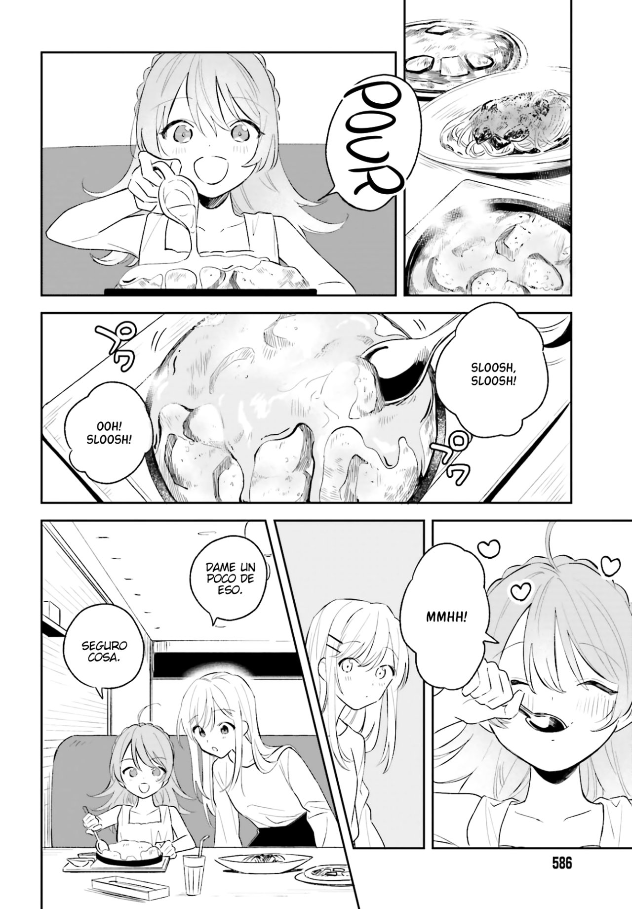Adachi To Shimamura (Moke ver.) Capitulo 5: Triángulo Isoceles 2 página 21