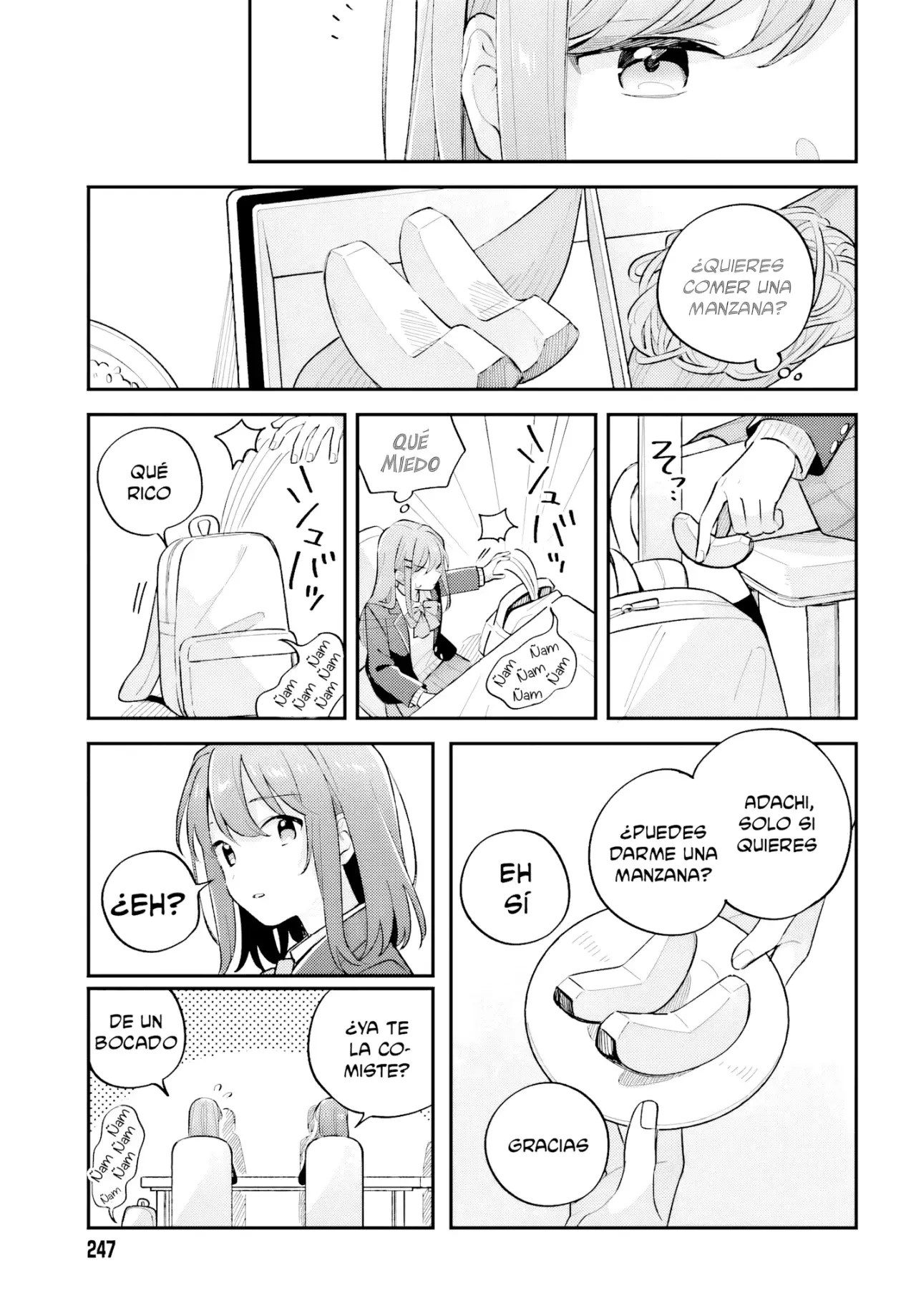 Adachi To Shimamura (Moke ver.) Capitulo 50 página 19
