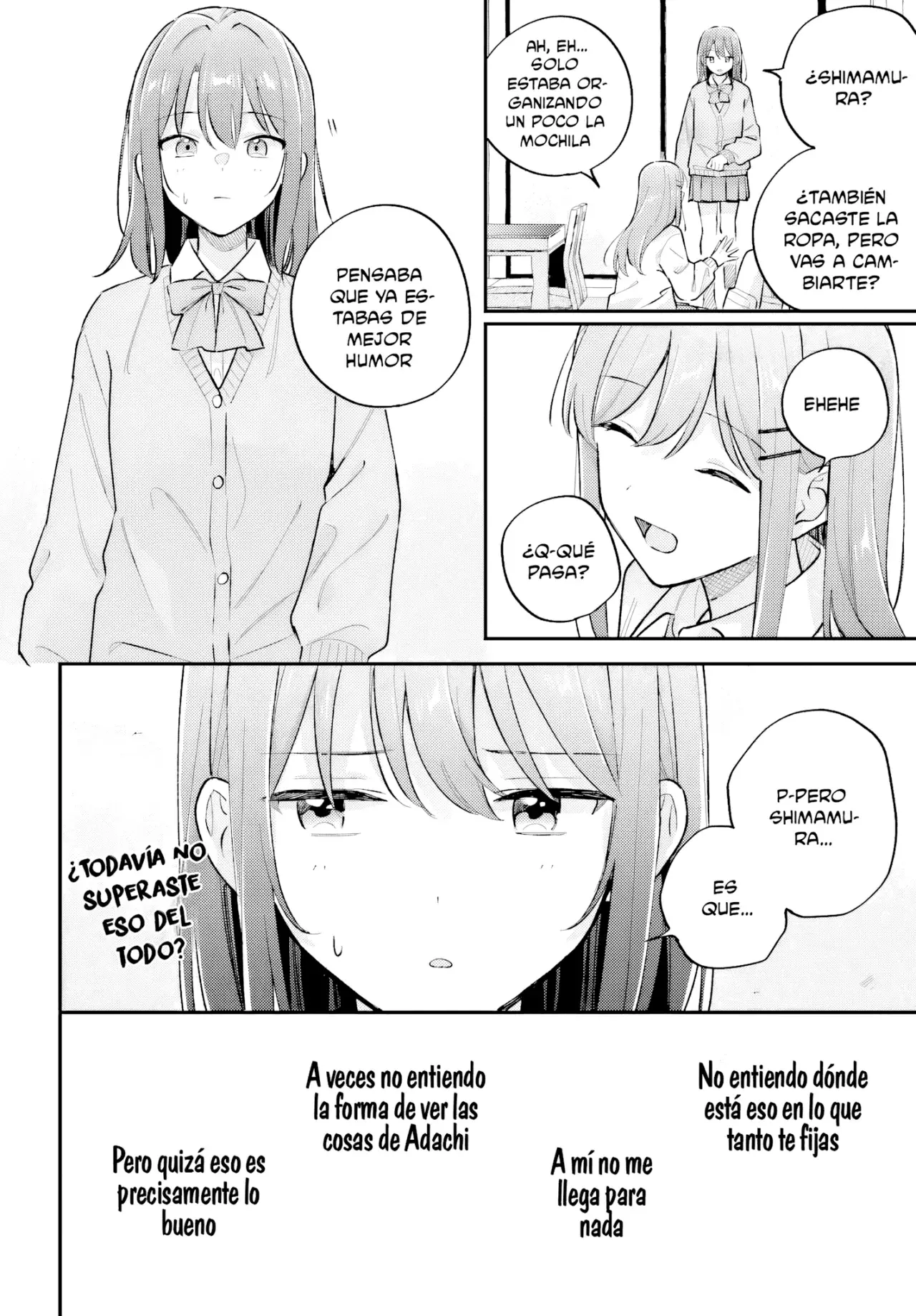 Adachi To Shimamura (Moke ver.) Capitulo 50 página 22