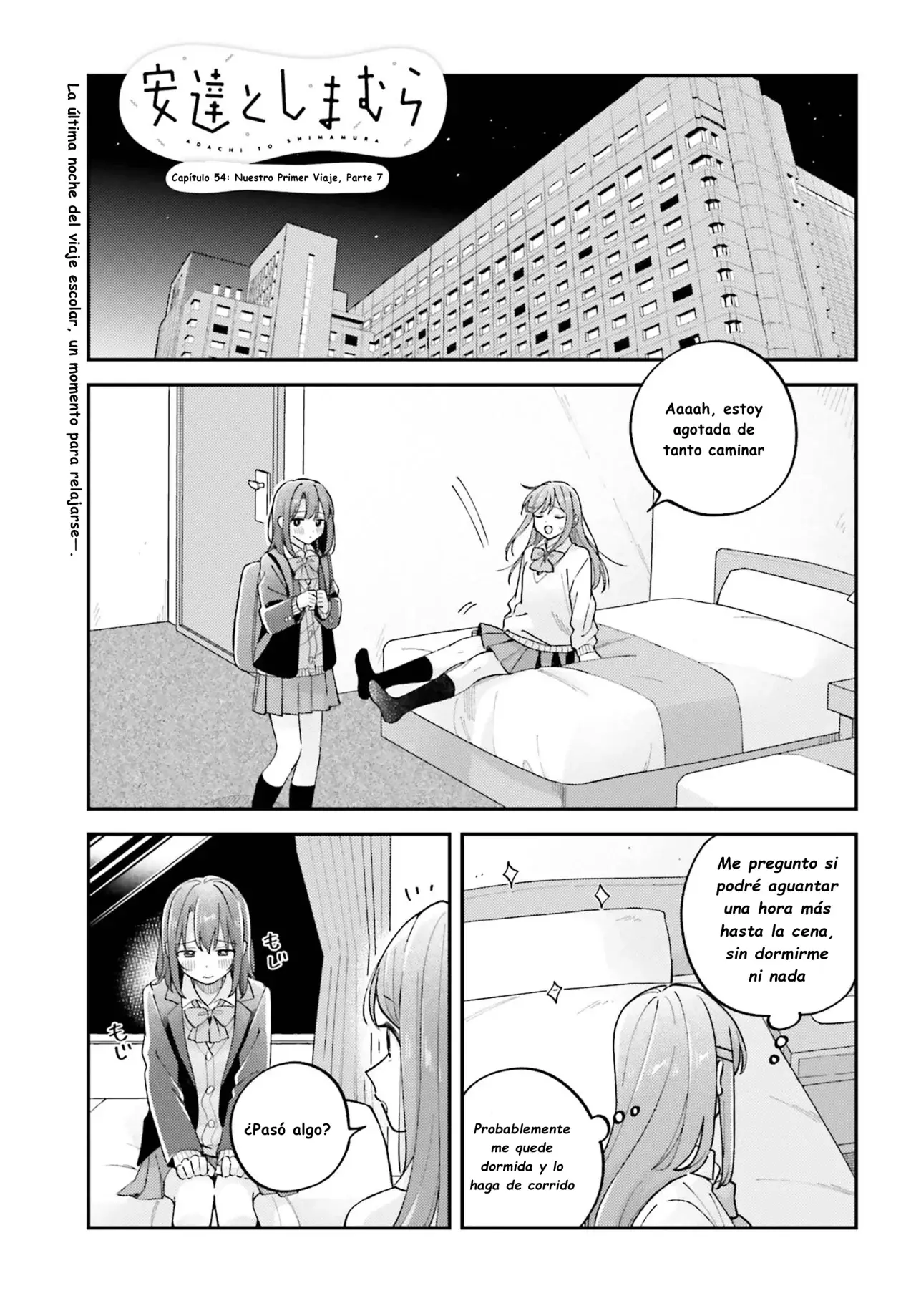 Adachi To Shimamura (Moke ver.) Capitulo 54 página 3