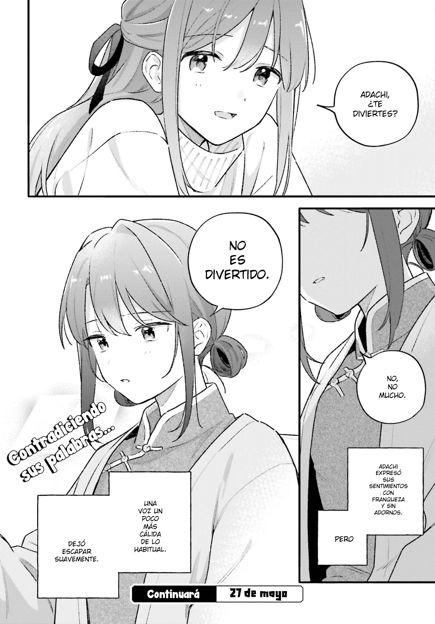 Adachi To Shimamura (Moke ver.) Capitulo 56 página 21
