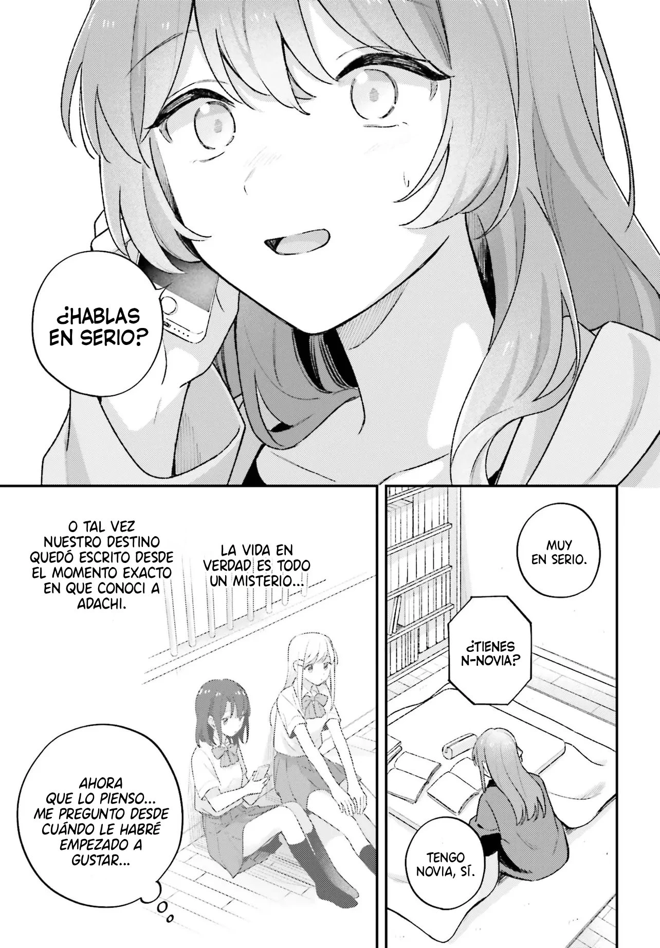 Adachi To Shimamura (Moke ver.) Capitulo 57.1 página 8