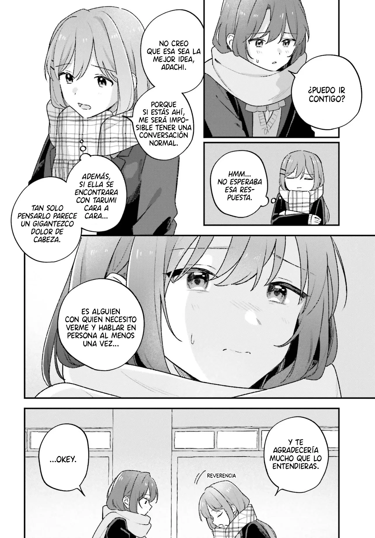 Adachi To Shimamura (Moke ver.) Capitulo 57.2 página 11