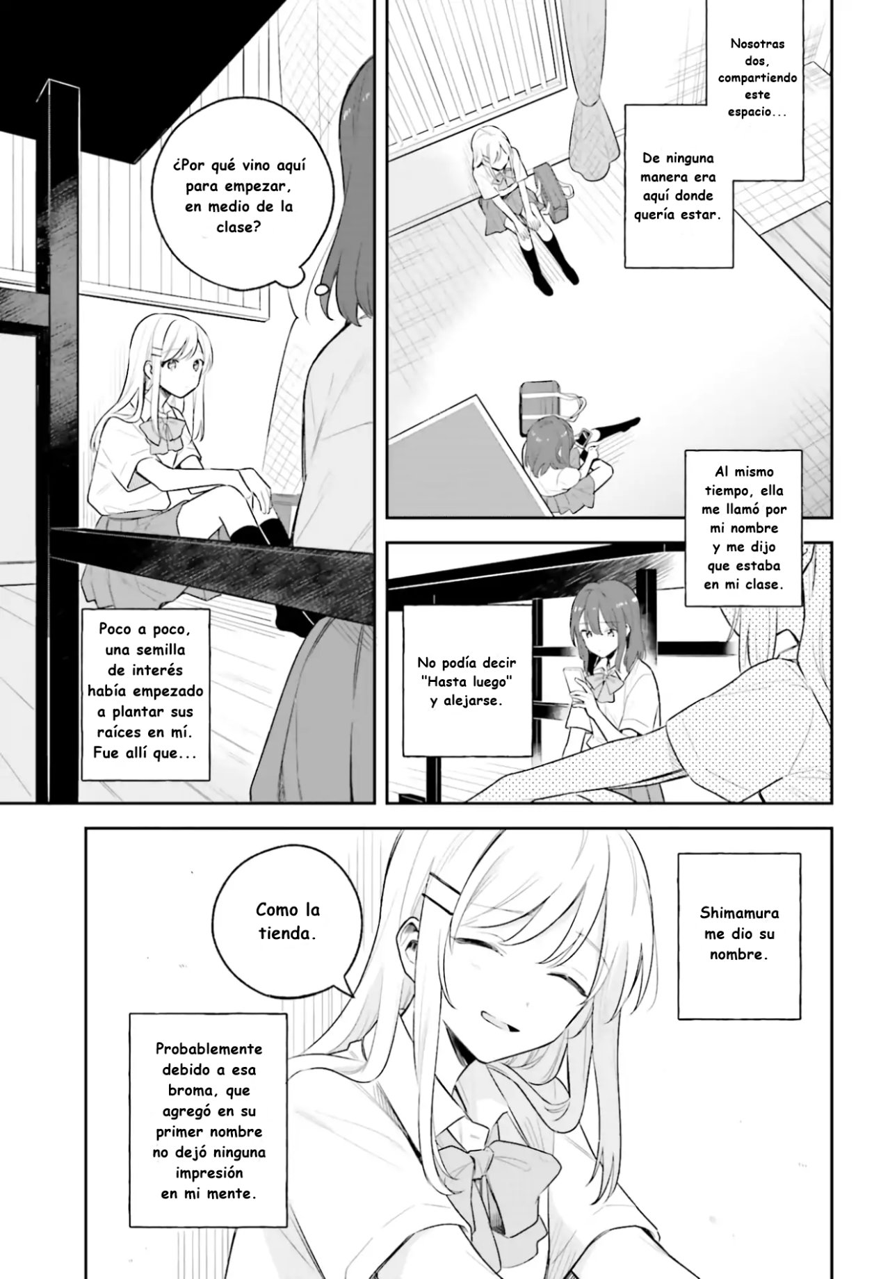 Adachi To Shimamura (Moke ver.) Capitulo 6 página 3