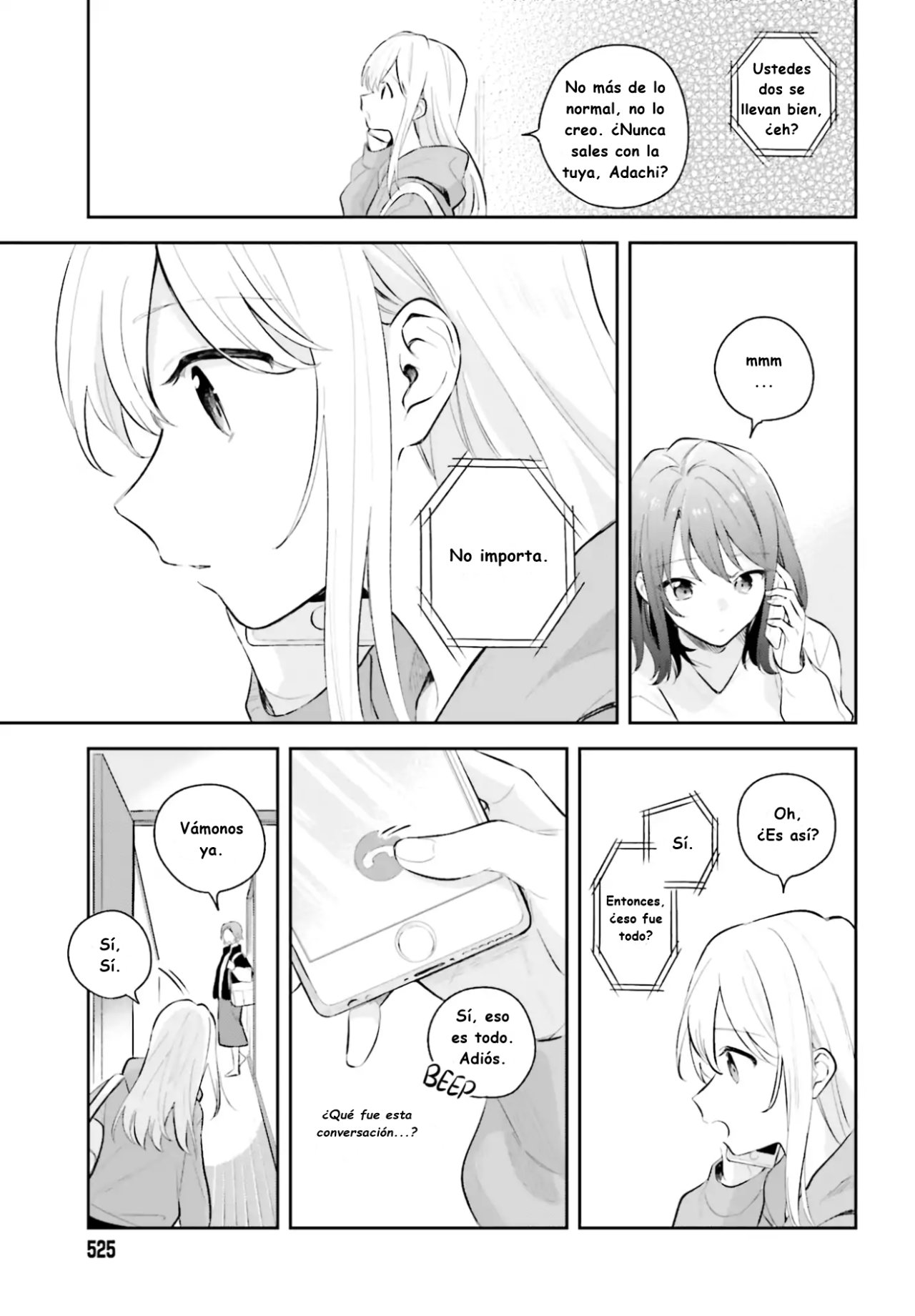 Adachi To Shimamura (Moke ver.) Capitulo 7 página 3