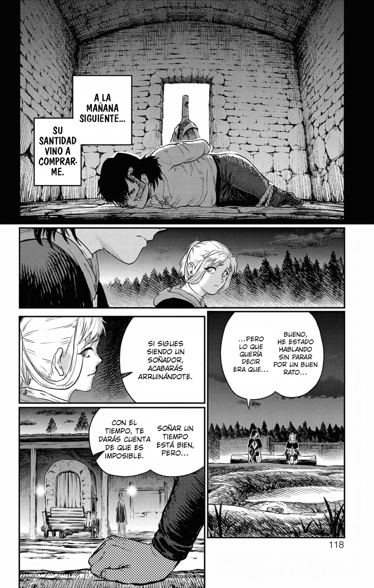 The Bugle Call Capitulo 18: Refugiándose de la Lluvia. página 32