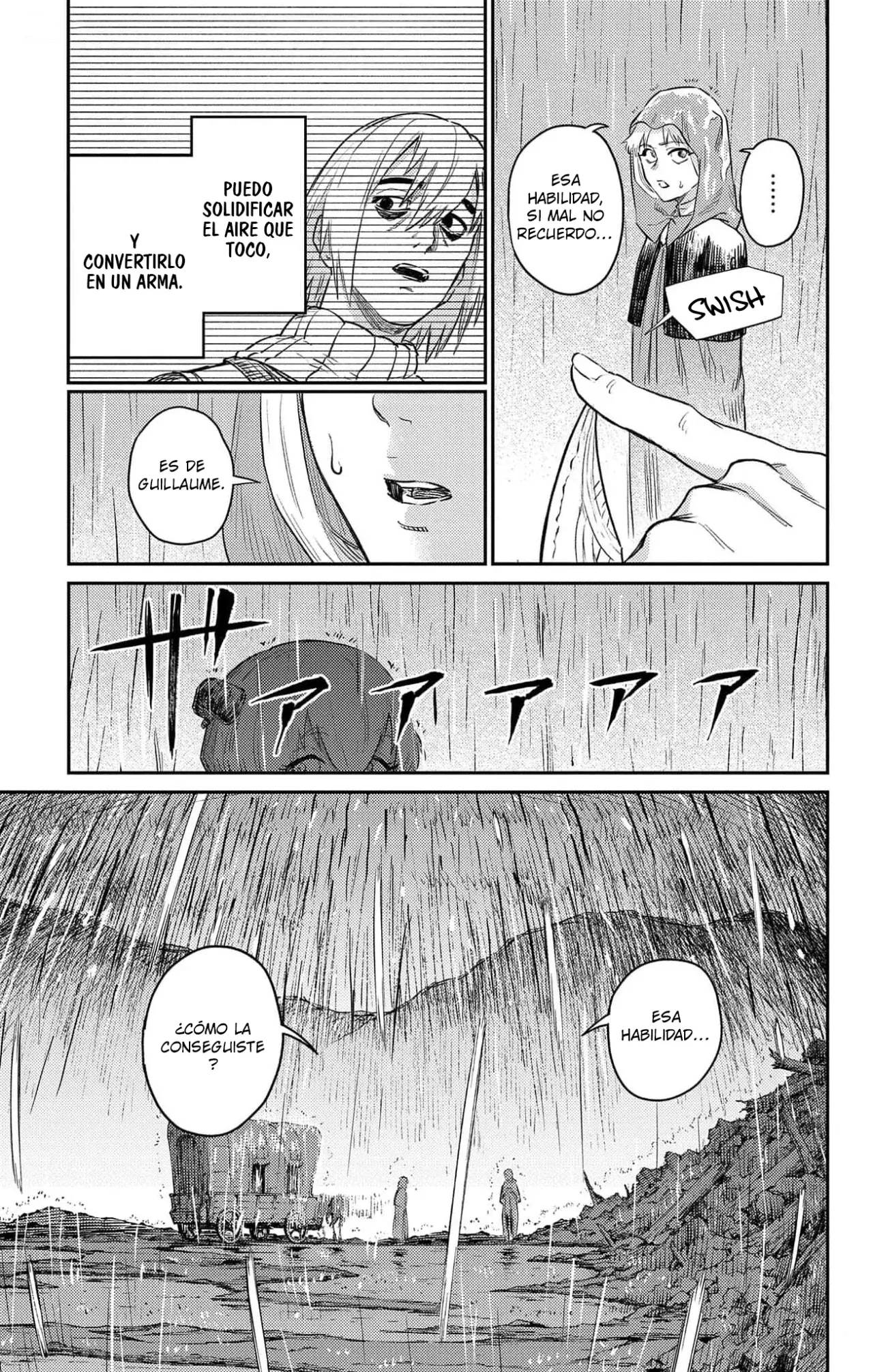 The Bugle Call Capitulo 18: Refugiándose de la Lluvia. página 47