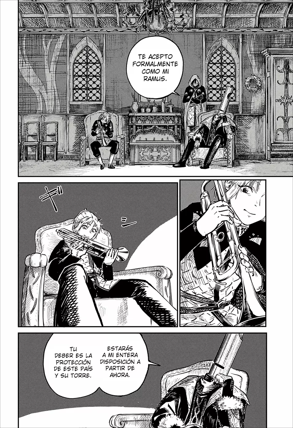 The Bugle Call Capitulo 2: Las Dos Grandes Torres página 53