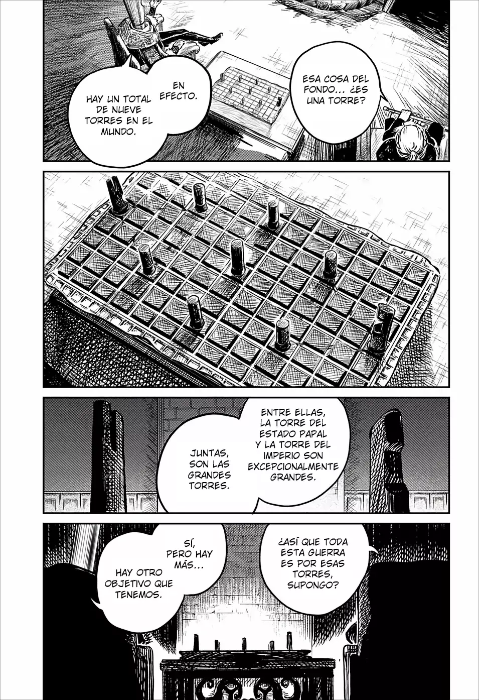 The Bugle Call Capitulo 2: Las Dos Grandes Torres página 57