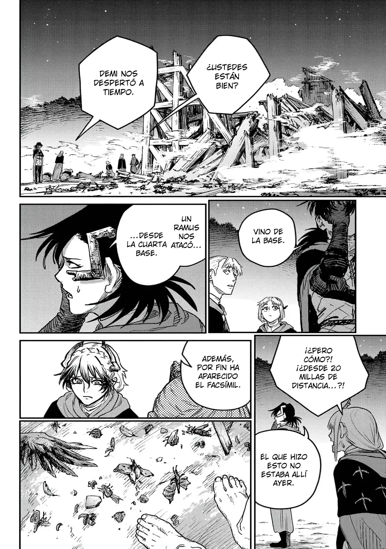 The Bugle Call Capitulo 20: El Ramus que Cae del Cielo página 57