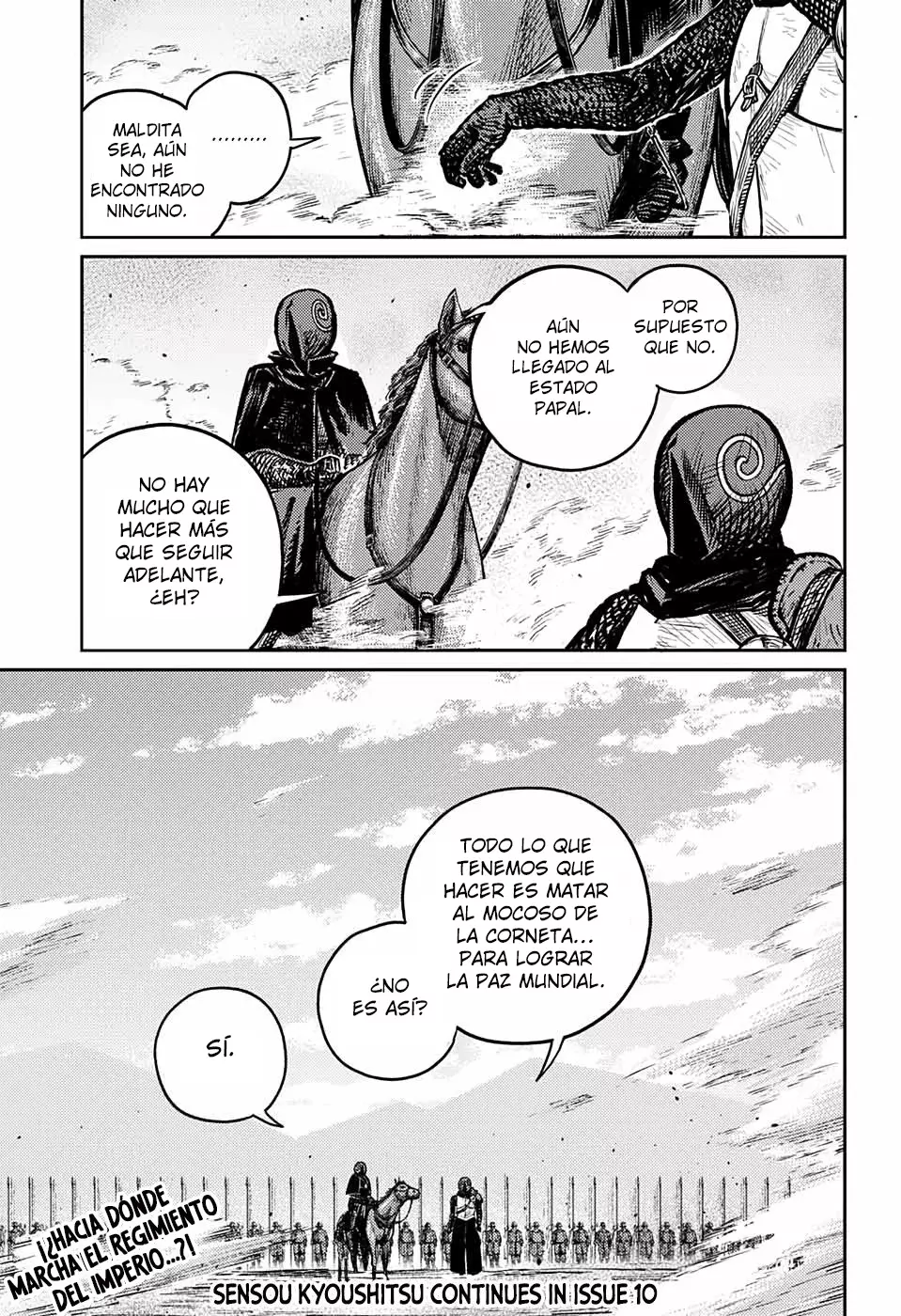 The Bugle Call Capitulo 3: Marchando página 49