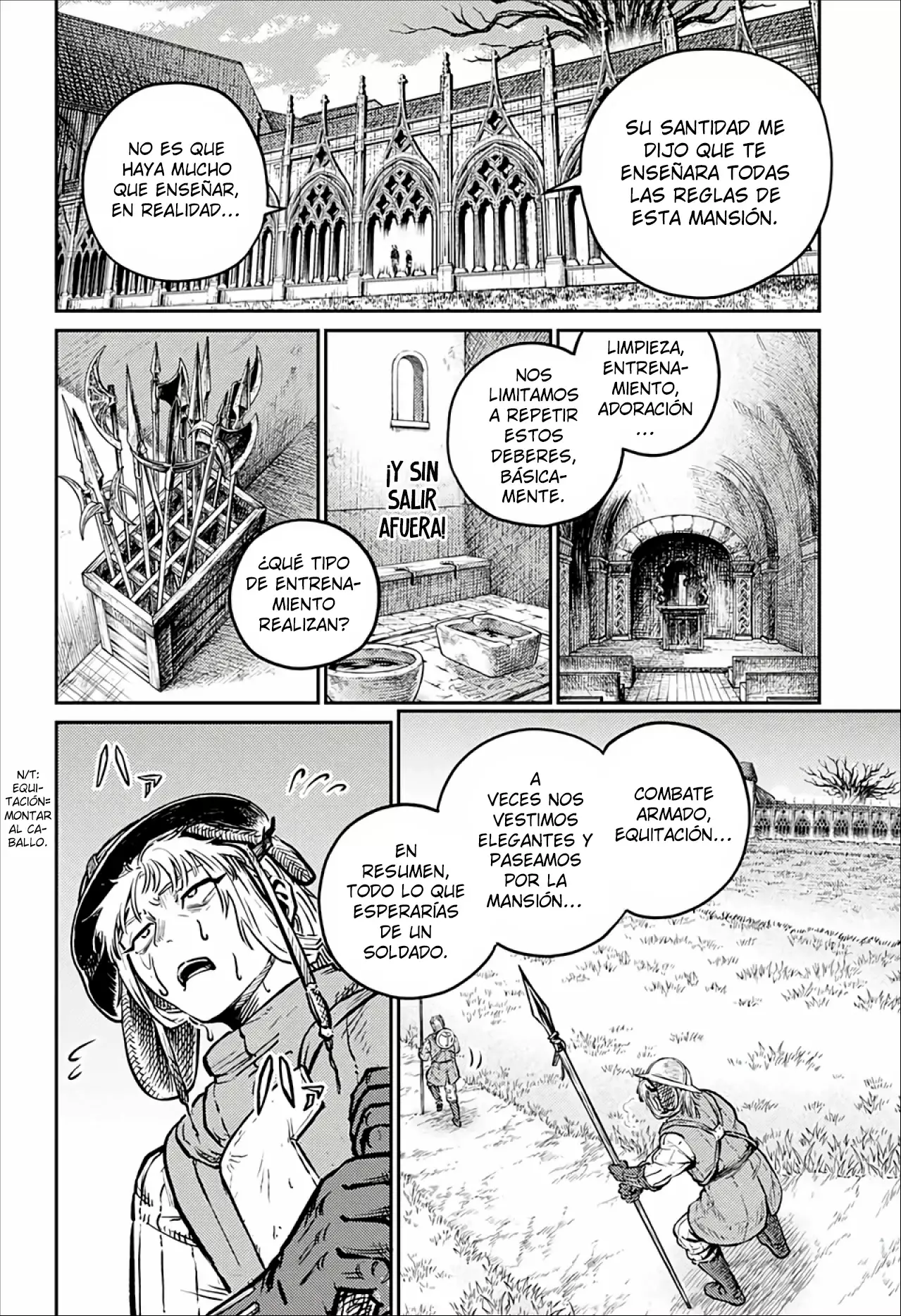 The Bugle Call Capitulo 3: Marchando página 7